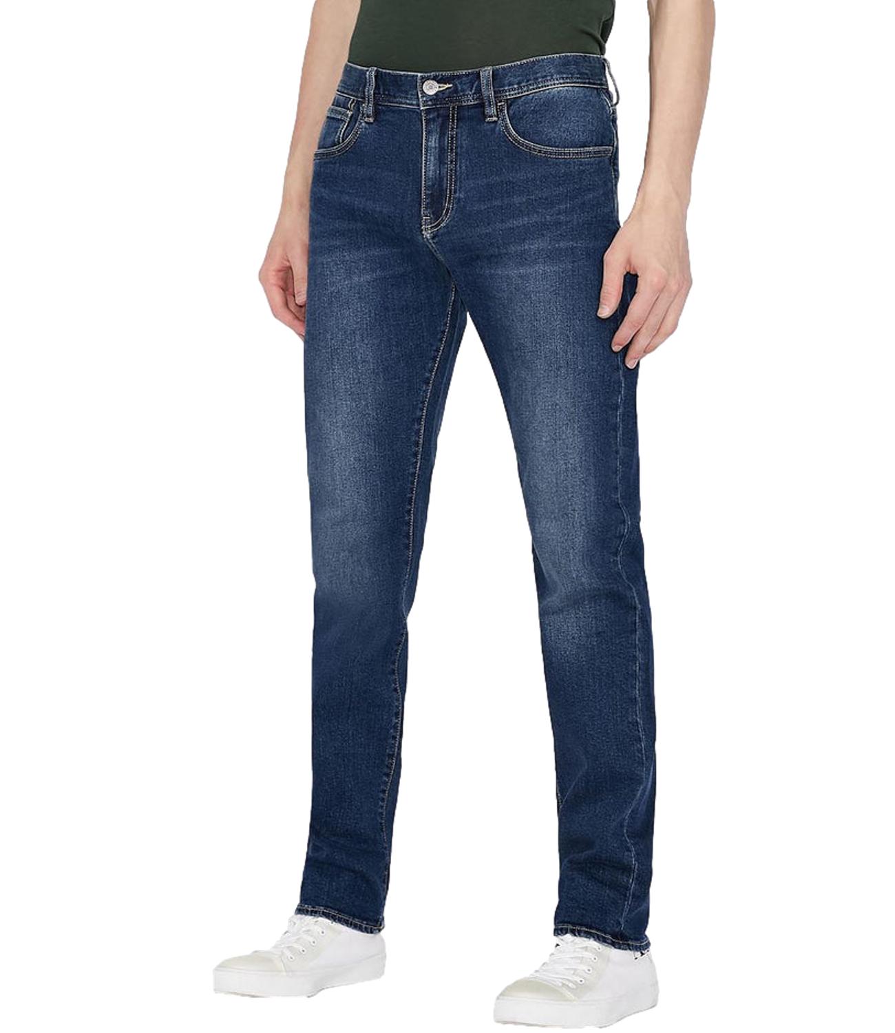 ARMANI EXCHANGE Jeans denim scuro J13 slim L.30