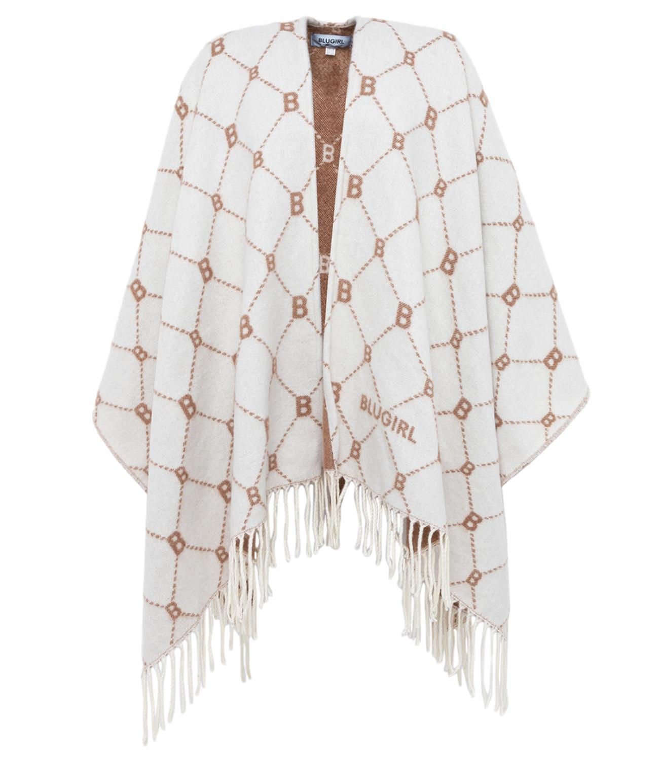 Blugirl Poncho Bianco Donna