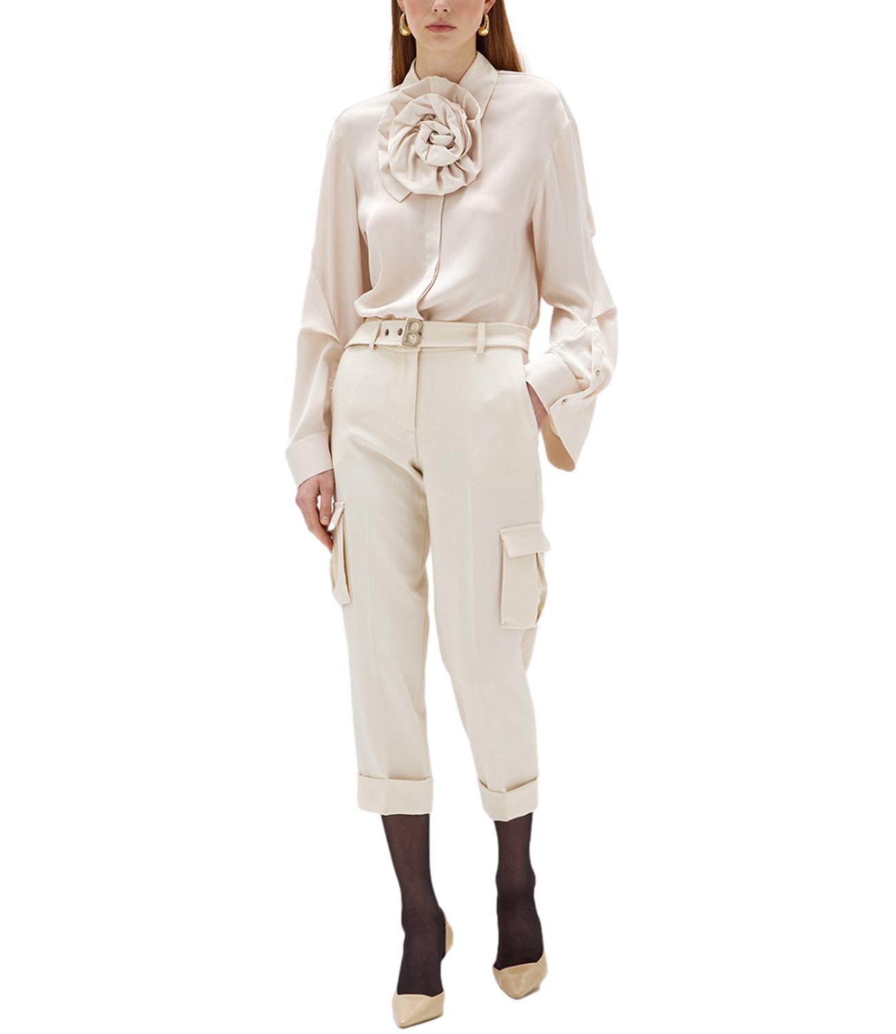 Blugirl Pantalone Crema Donna