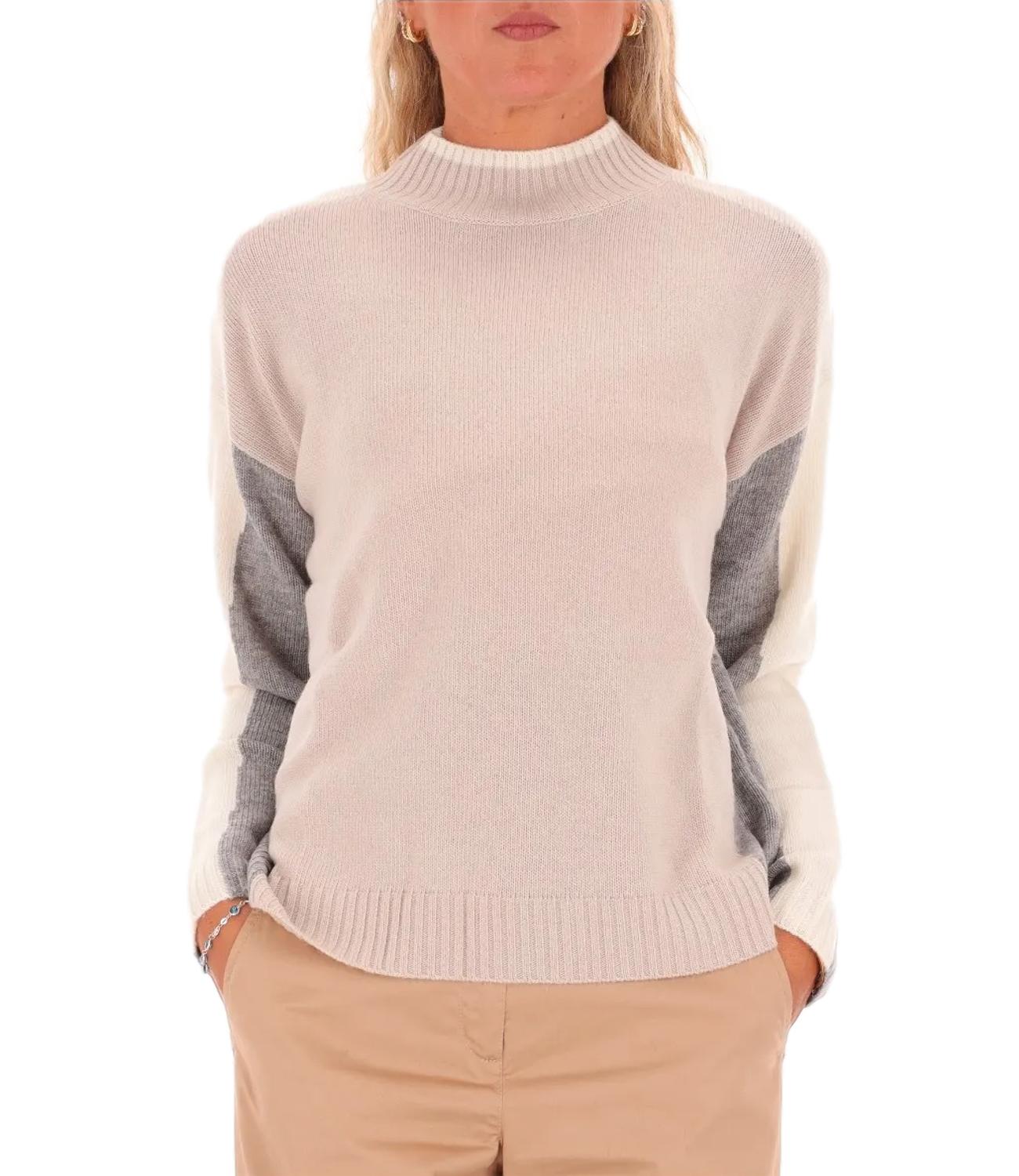 Emme Marella maglia ESOPO casha/light grey donna