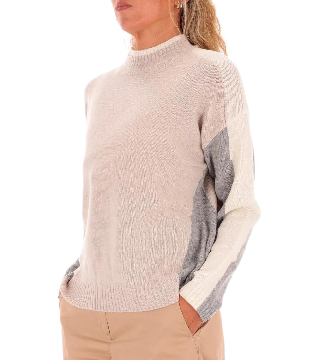 Emme Marella maglia ESOPO casha/light grey donna