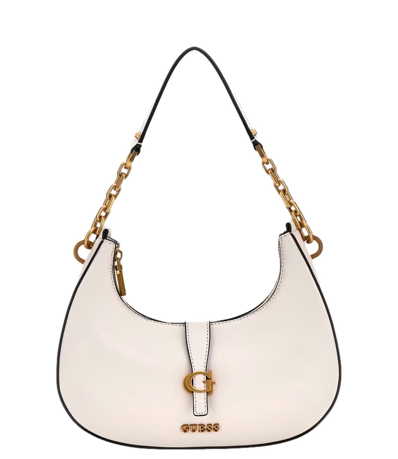 Guess borsa Kuba spalla bianca donna