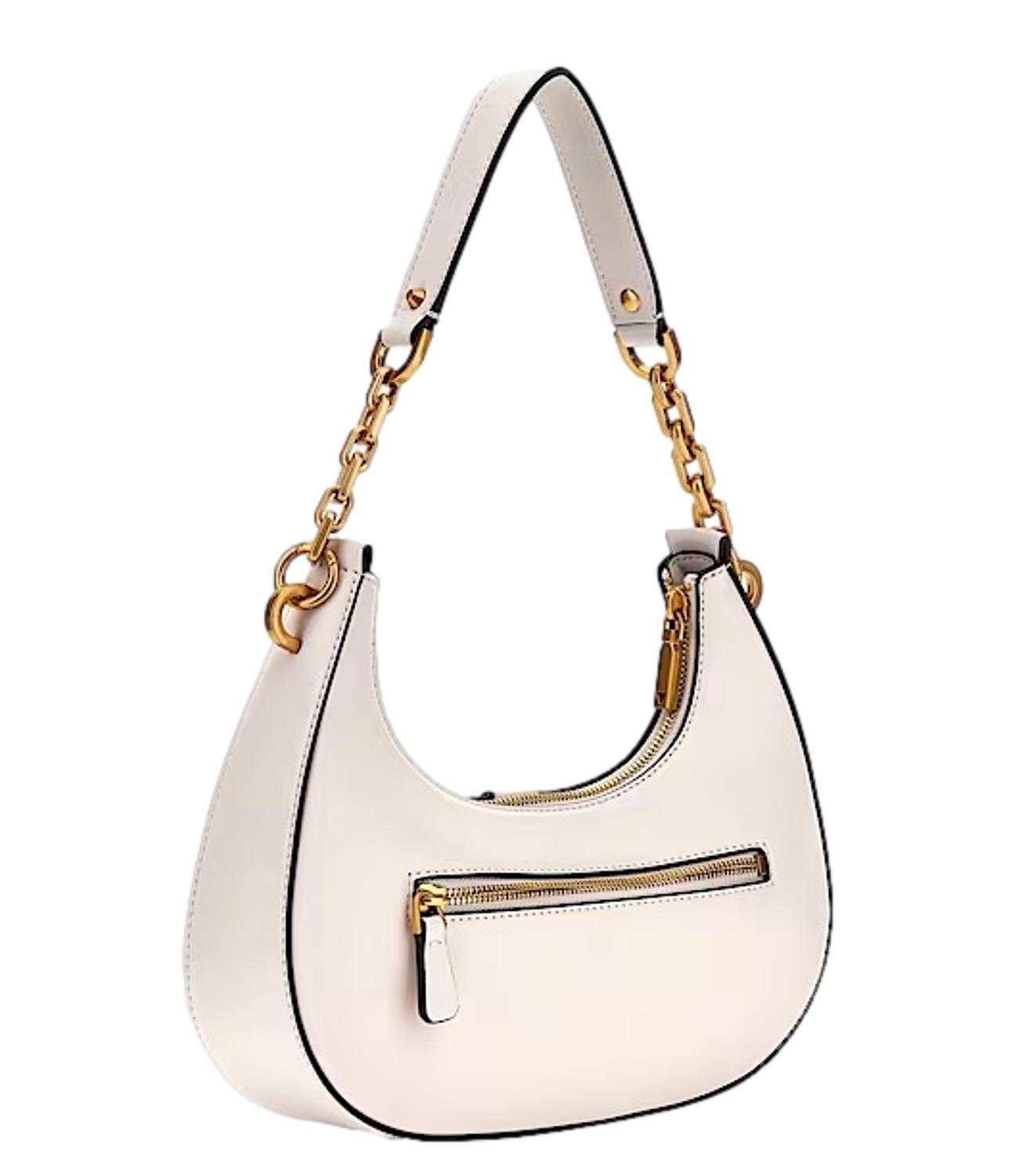 Guess borsa Kuba spalla bianca donna