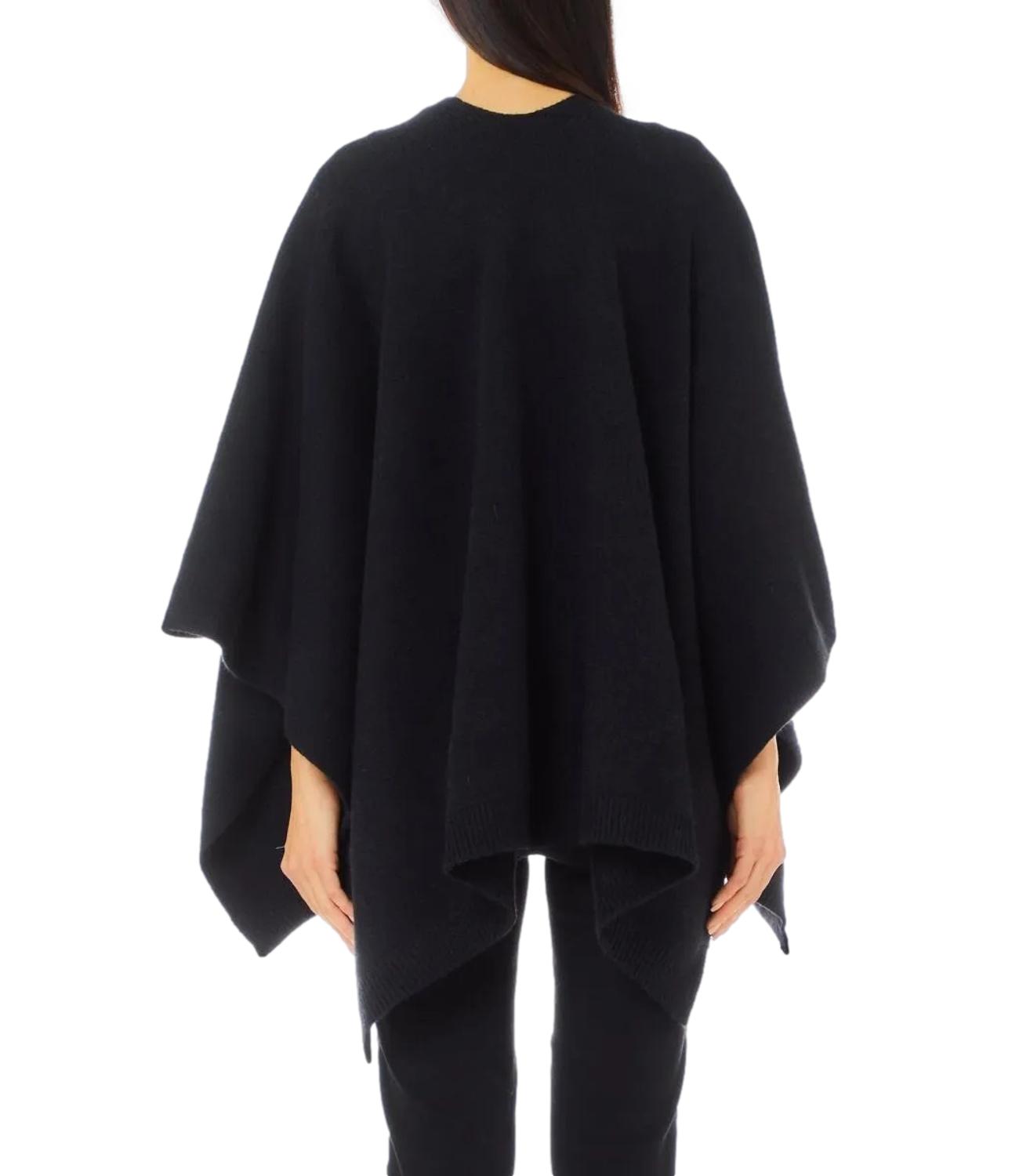 Liu Jo Poncho Nero Donna