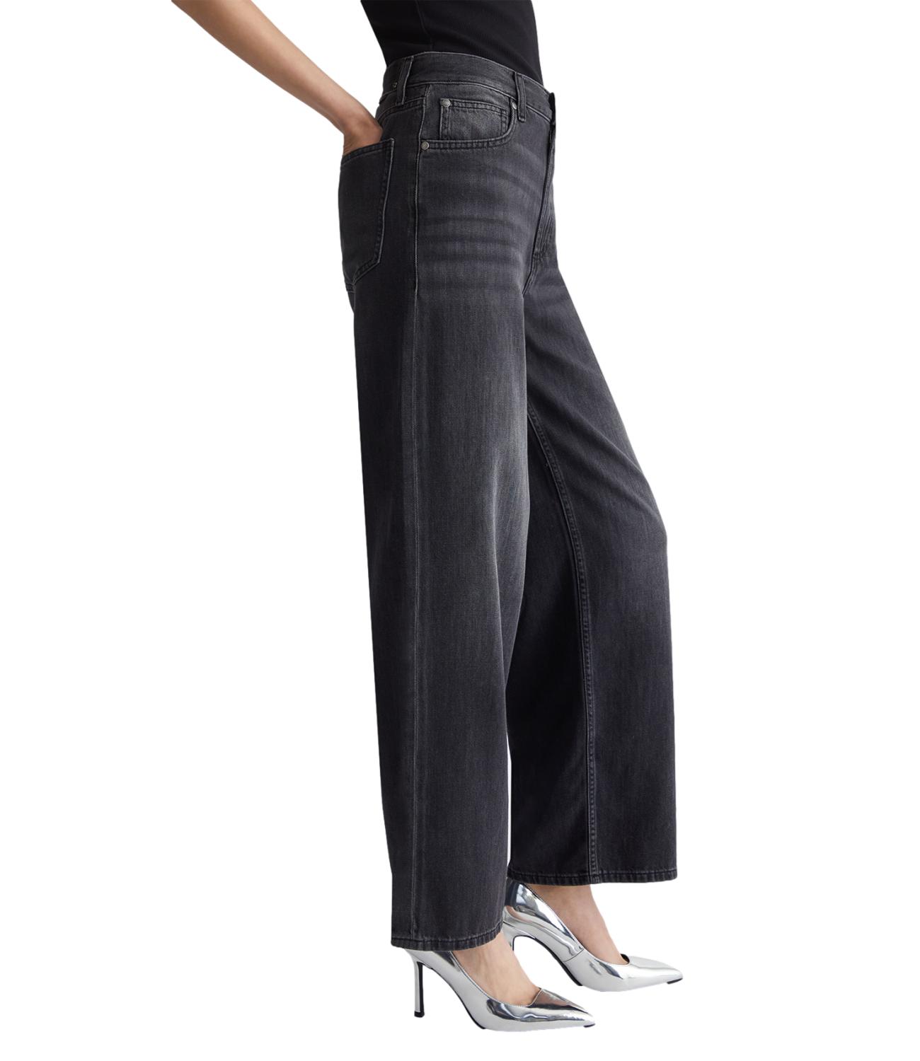 Liu Jo baggy wide leg nero donna