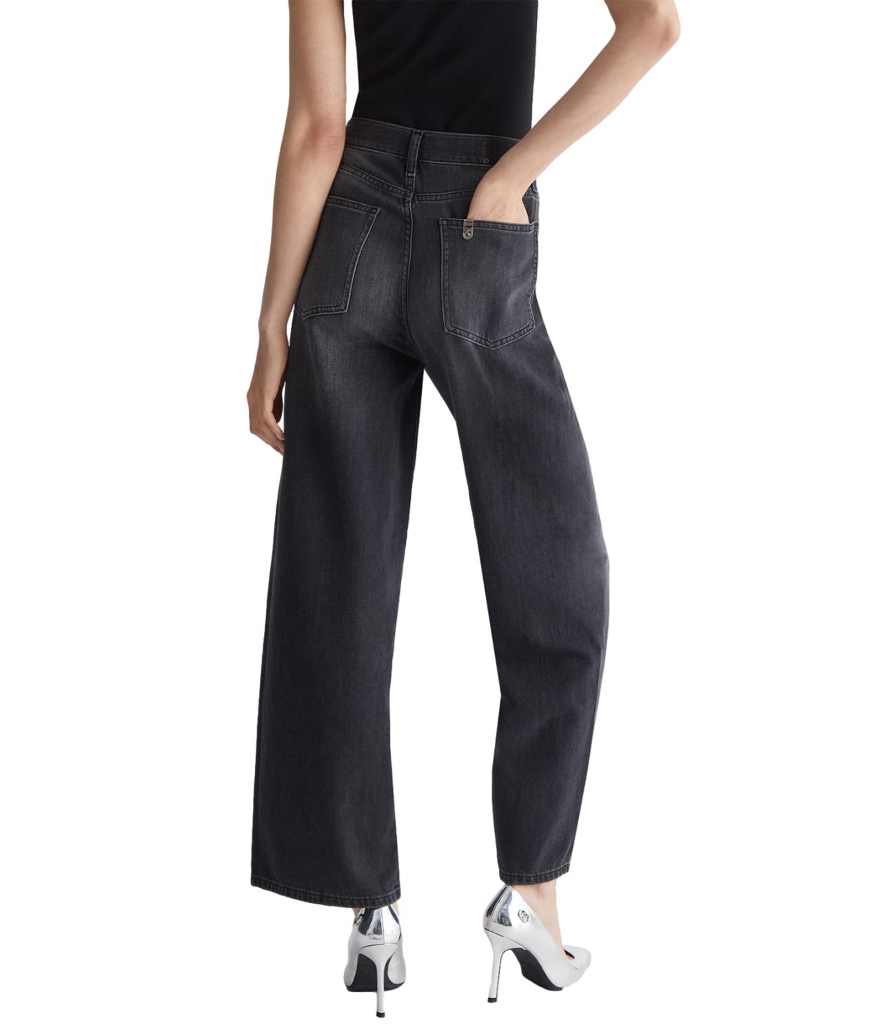 Liu Jo baggy wide leg nero donna