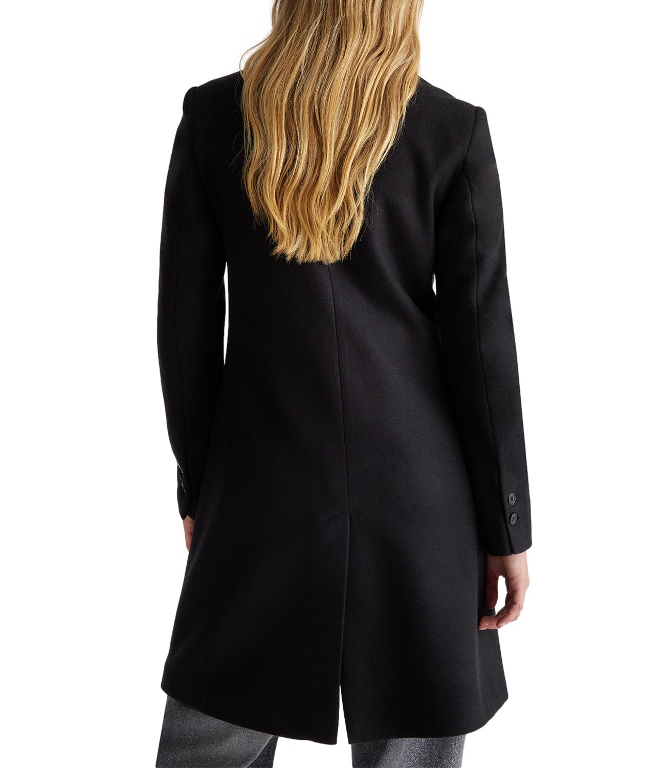 Liu Jo Cappotto Basic Nero Donna