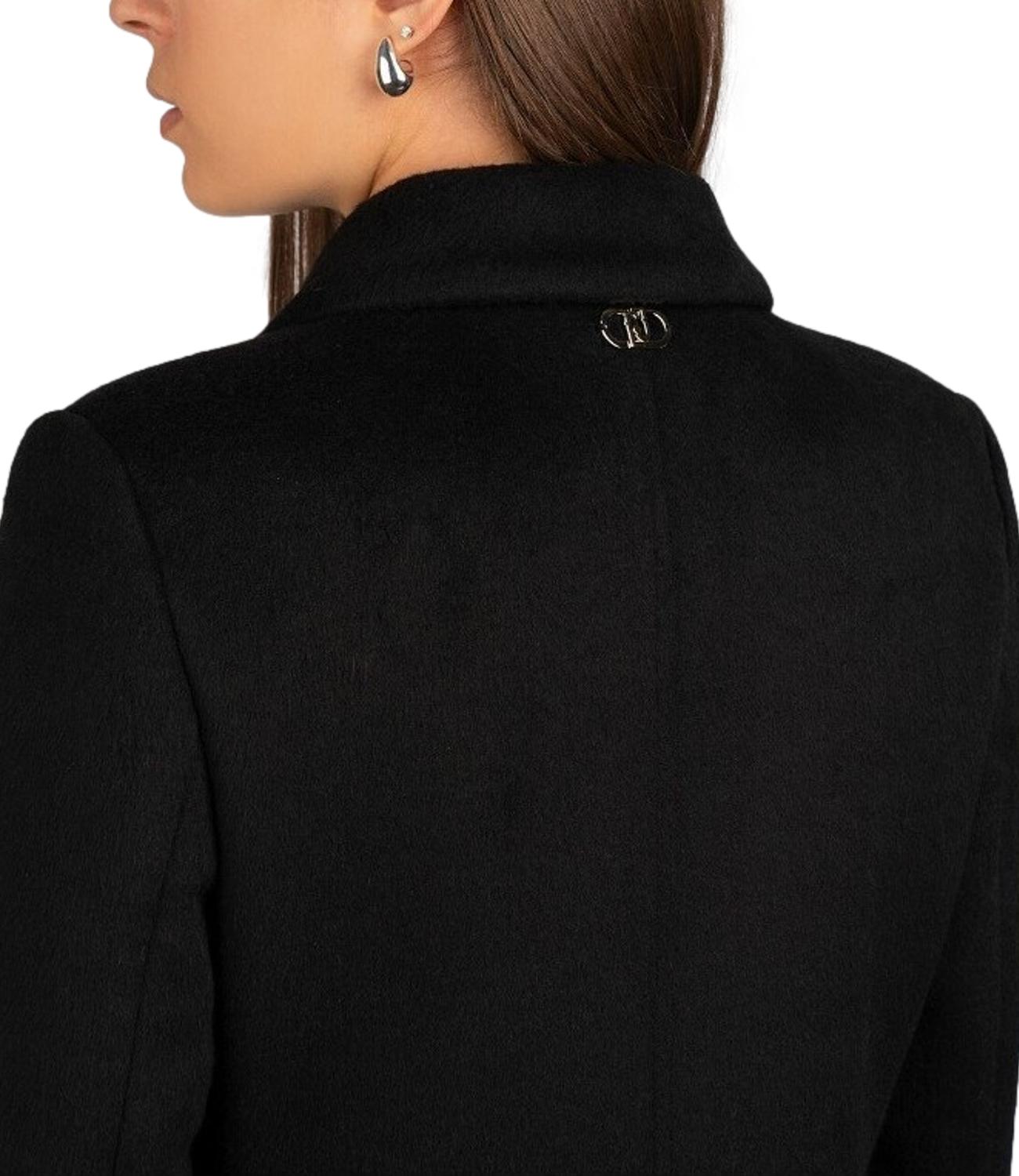 Liu Jo cappotto nero donna