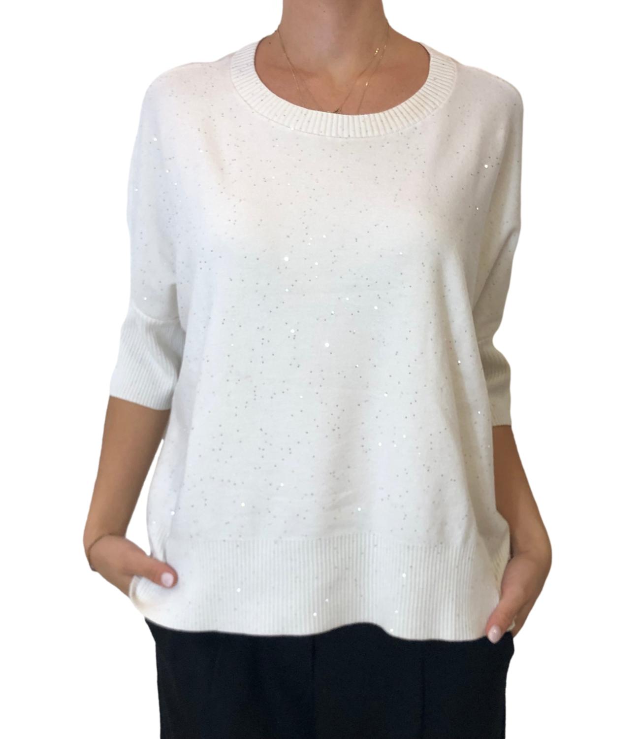 Lokita Maglia Latte Donna