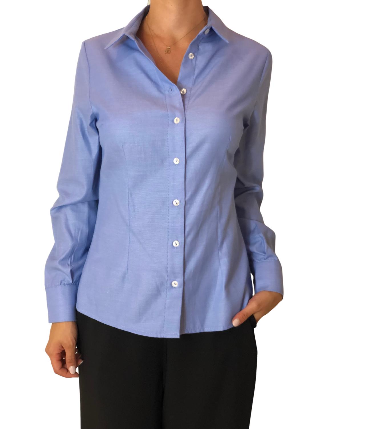 Lokita Camicia Azzurro Donna