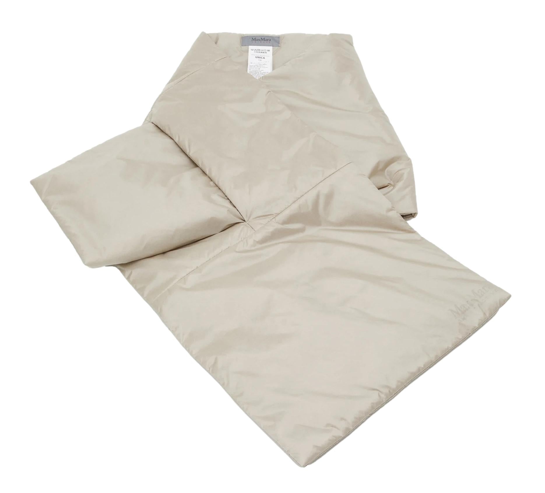 Max Mara Leisure Sciarpa Ciurma Grigio Perla Donna