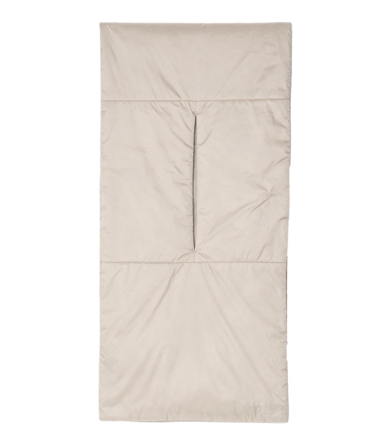 Max Mara Leisure Sciarpa Ciurma Grigio Perla Donna