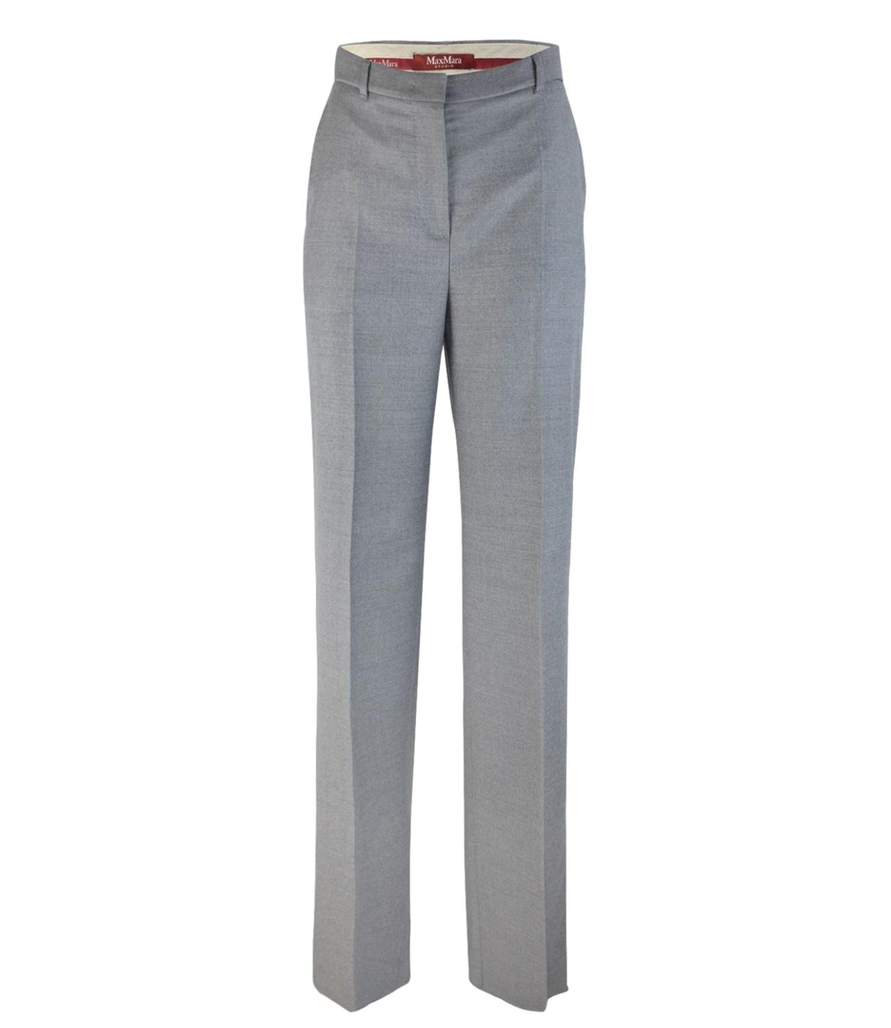 Max Mara Studio pantalone SORAGA grigio chiaro donna