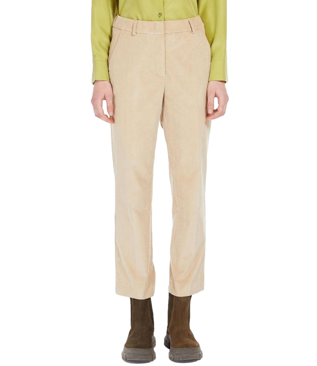 Max Mara Weekend Pantalone Marruca Beige Donna