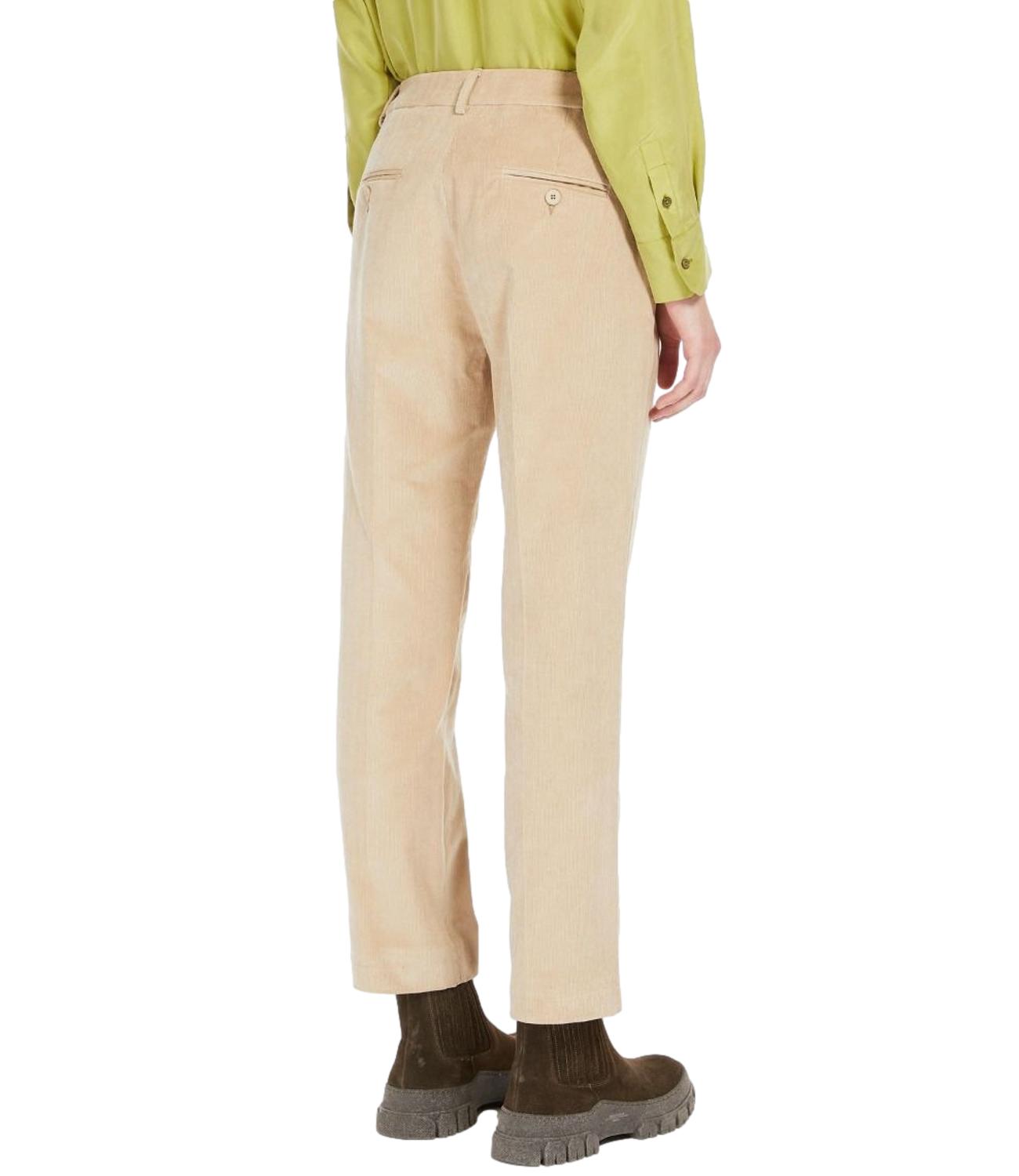 Max Mara Weekend Pantalone Marruca Beige Donna