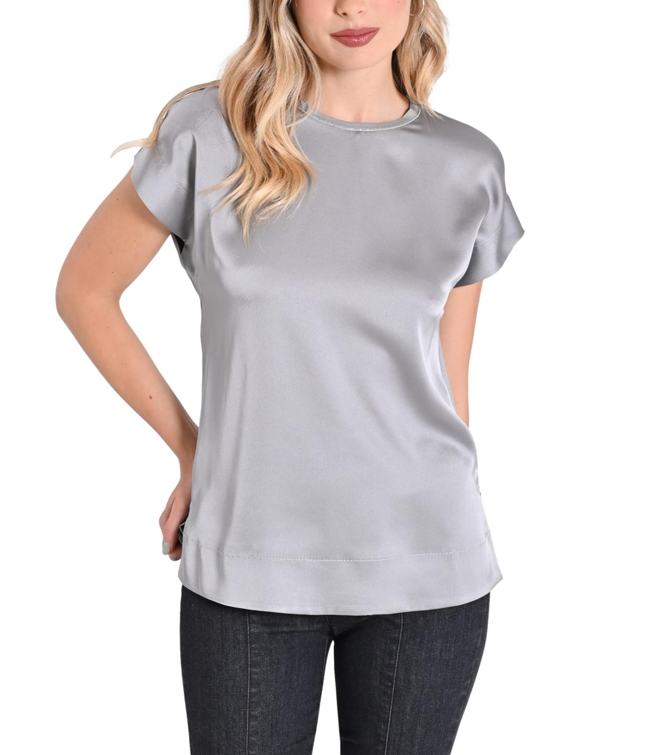 Rinascimento Blusa grigio chiaro donna