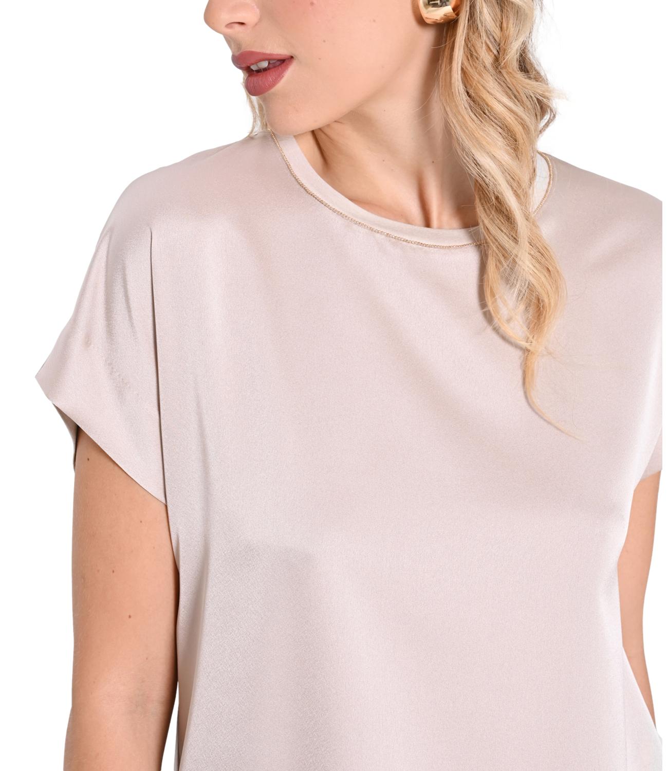 Rinascimento Blusa beige chiaro donna