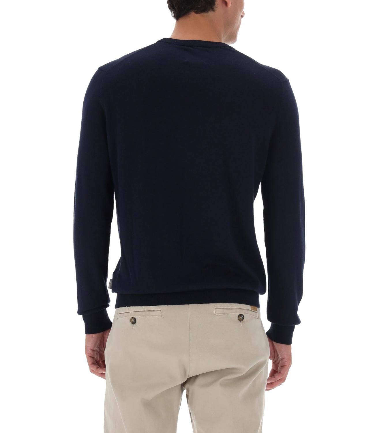 Maglioncino Atpco blu in lana calda