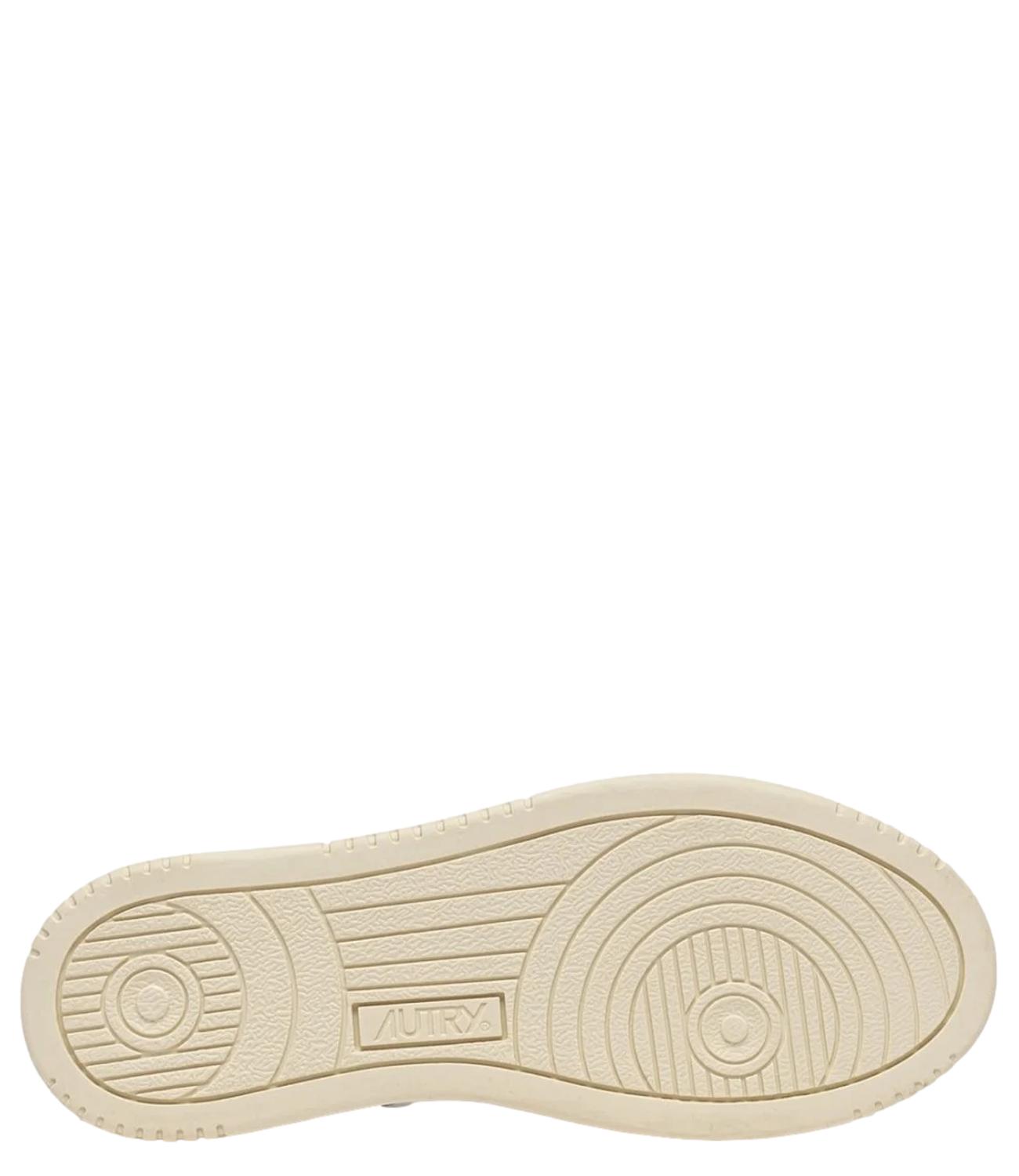 Autry Sneakers Medalist Low Suede Bianca/Sponge Donna