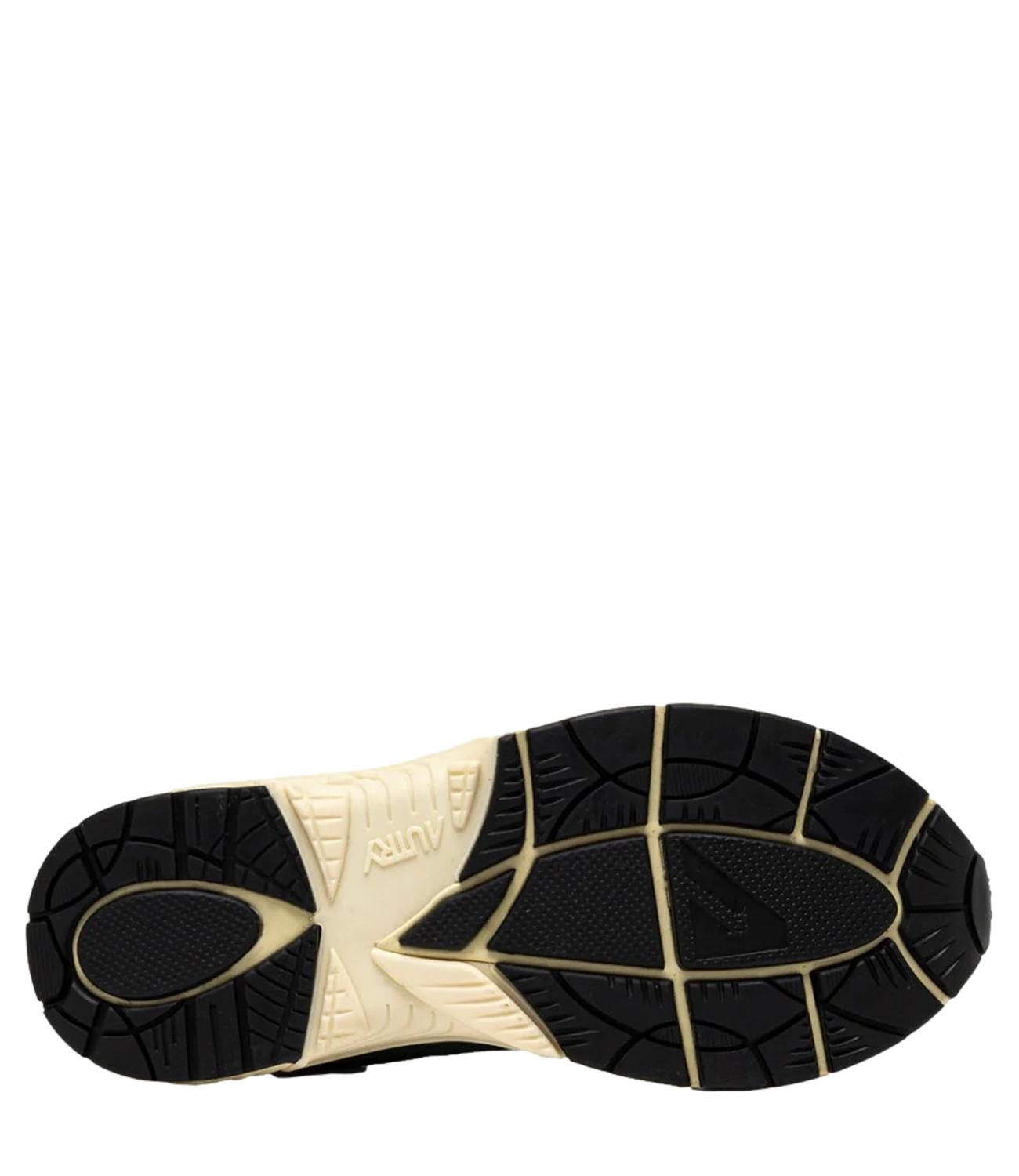 Autry Sneakers Hyperway Low Suede Nero/Silver Donna