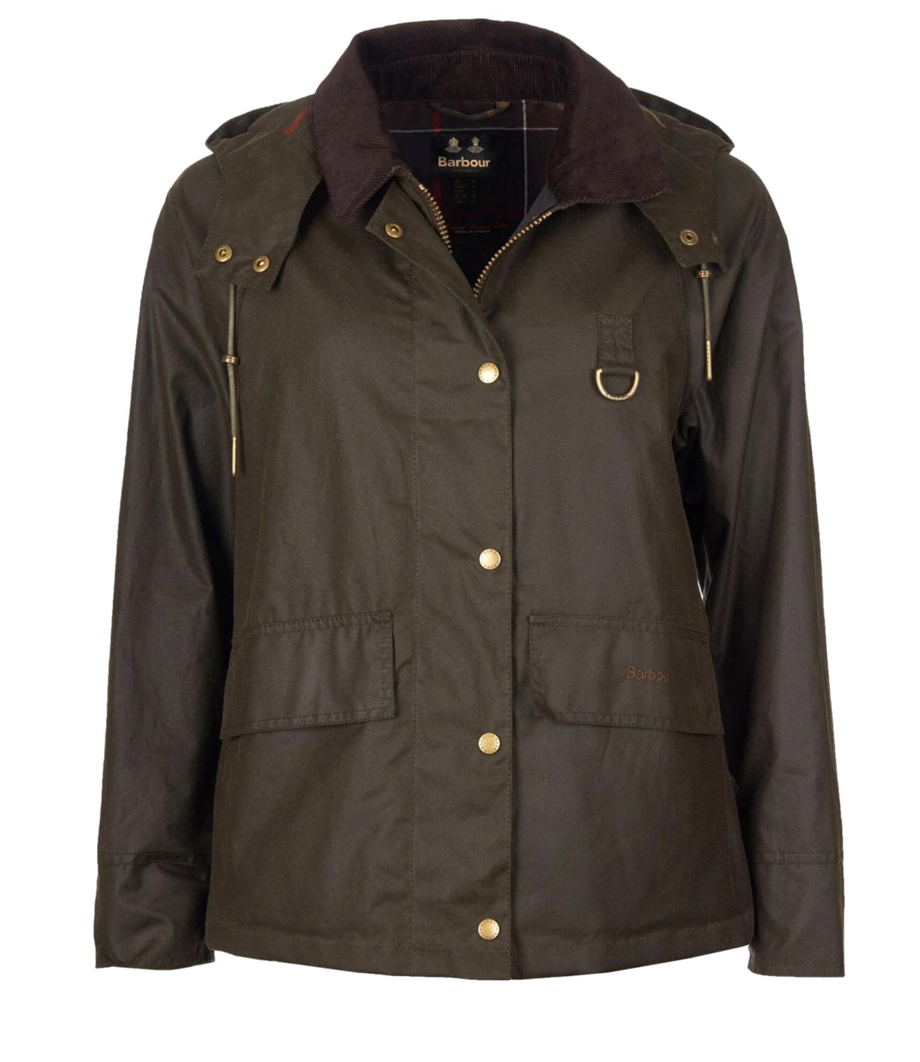 Classic Beadnell Wax Jacket olive
