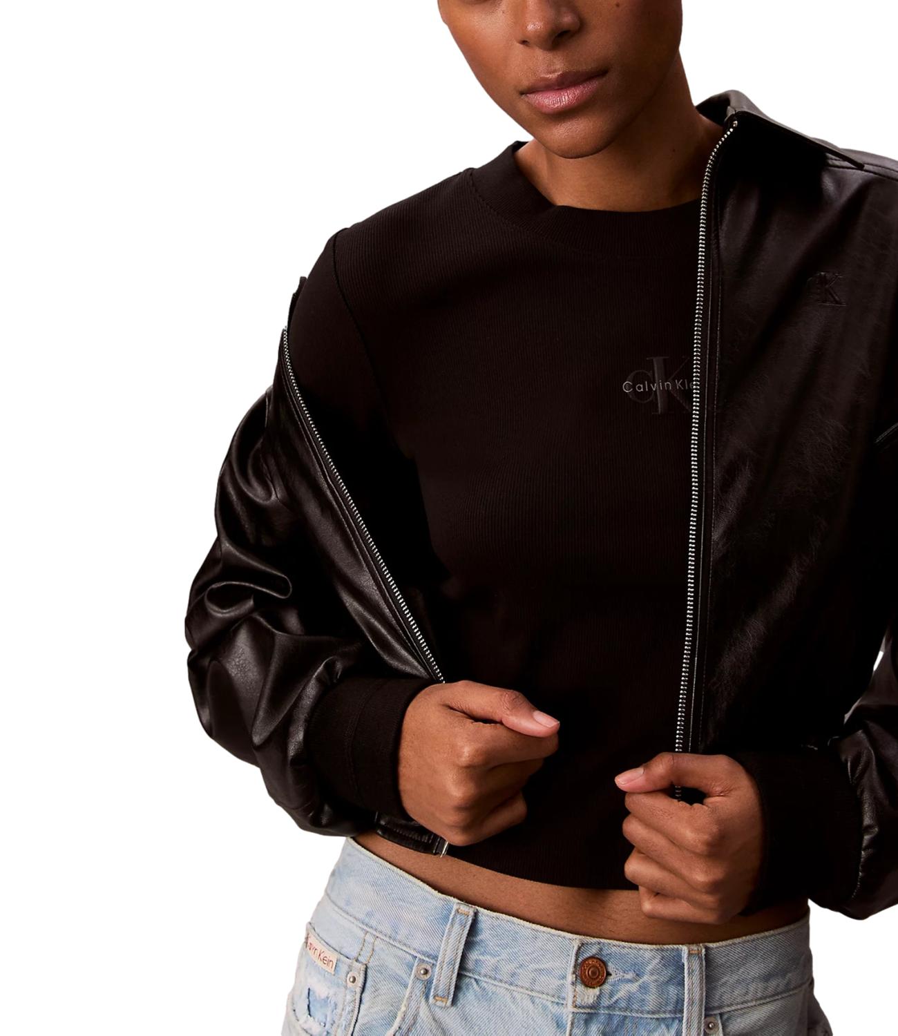Calvin Klein T-Shirt Nero Donna