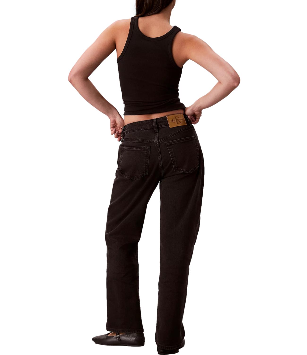 Jeans Calvin Klein nero regolare
