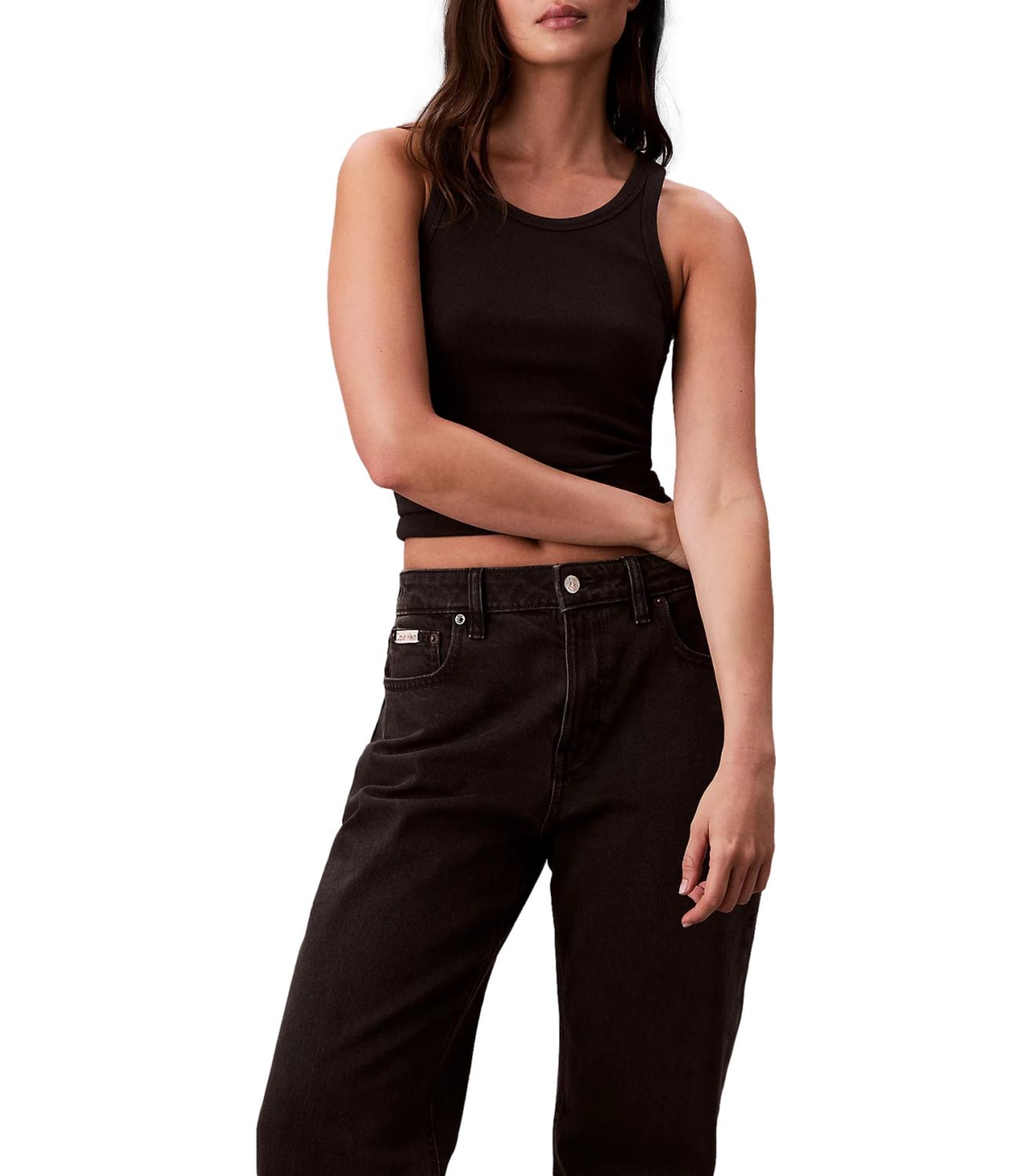 Jeans Calvin Klein nero regolare