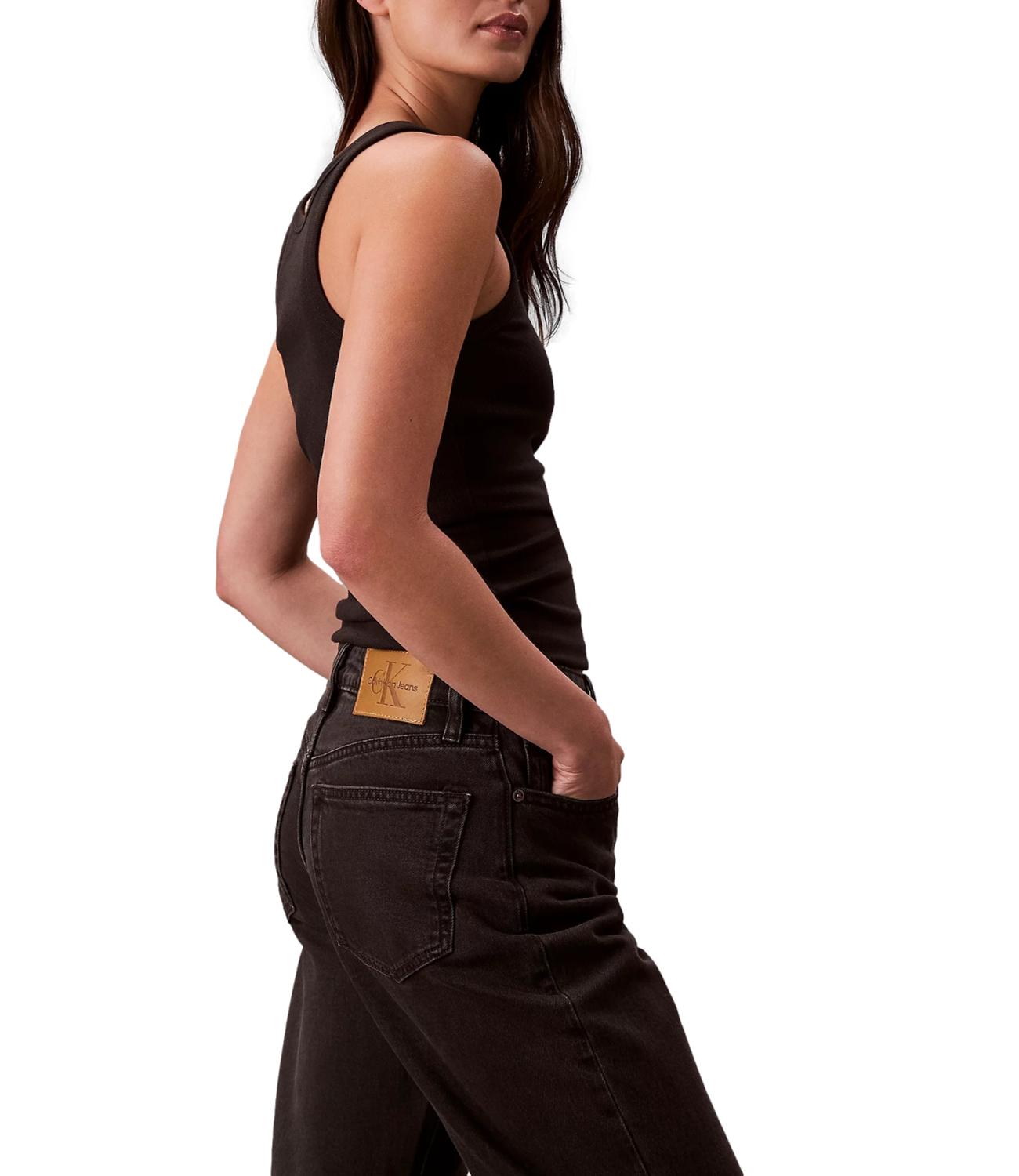 Jeans Calvin Klein nero regolare