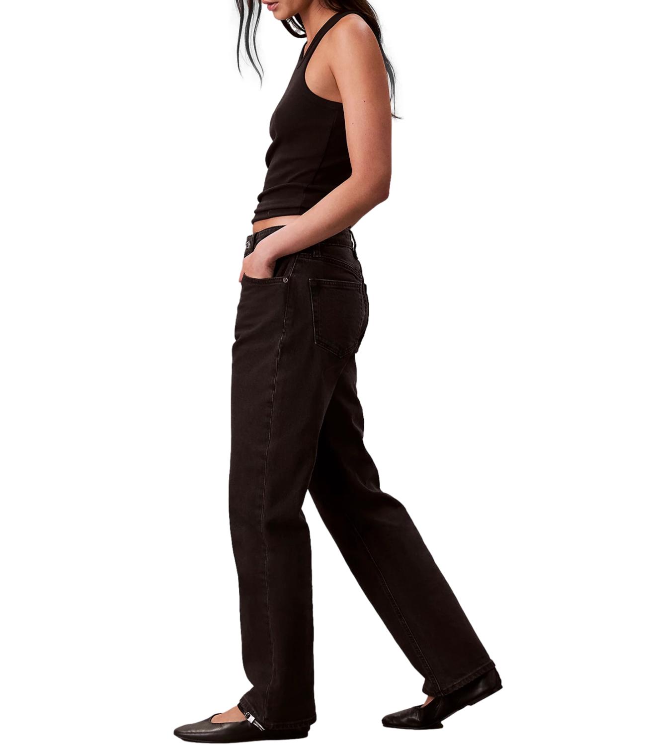 Jeans Calvin Klein nero regolare