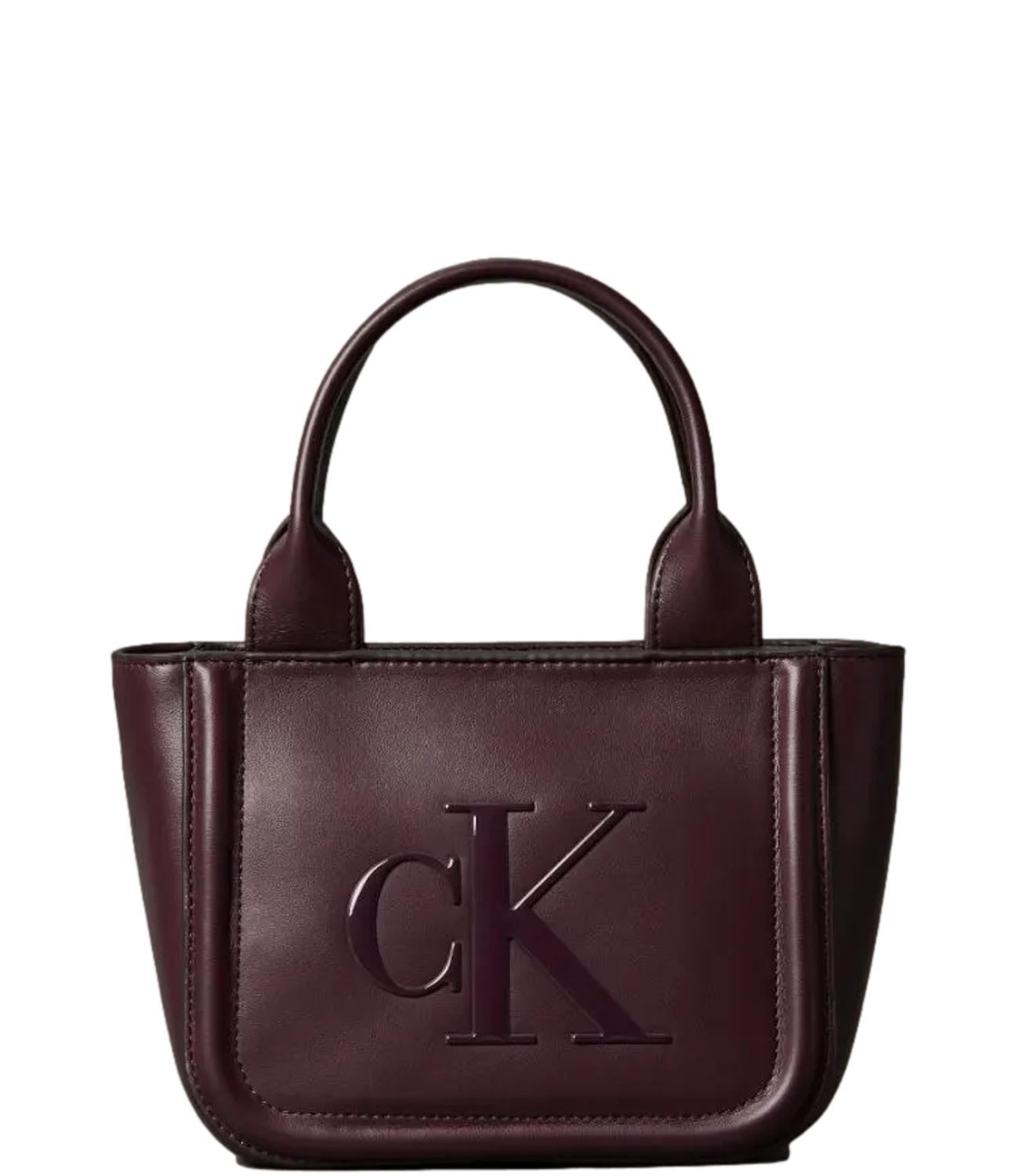 Calvin Klein Borsa Mini Tote Moro Donna