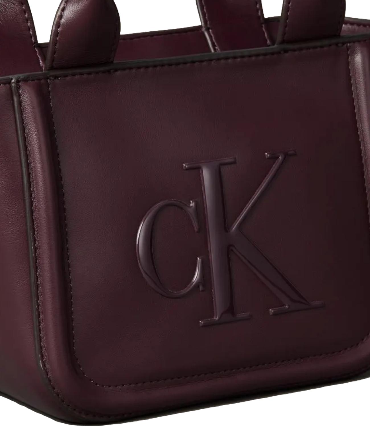 Calvin Klein Borsa Mini Tote Moro Donna