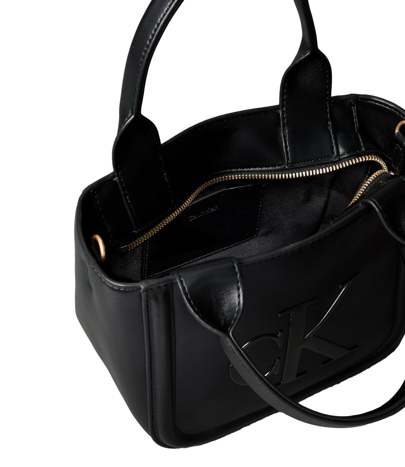 Calvin Klein Borsa Mini Tote Nero Donna