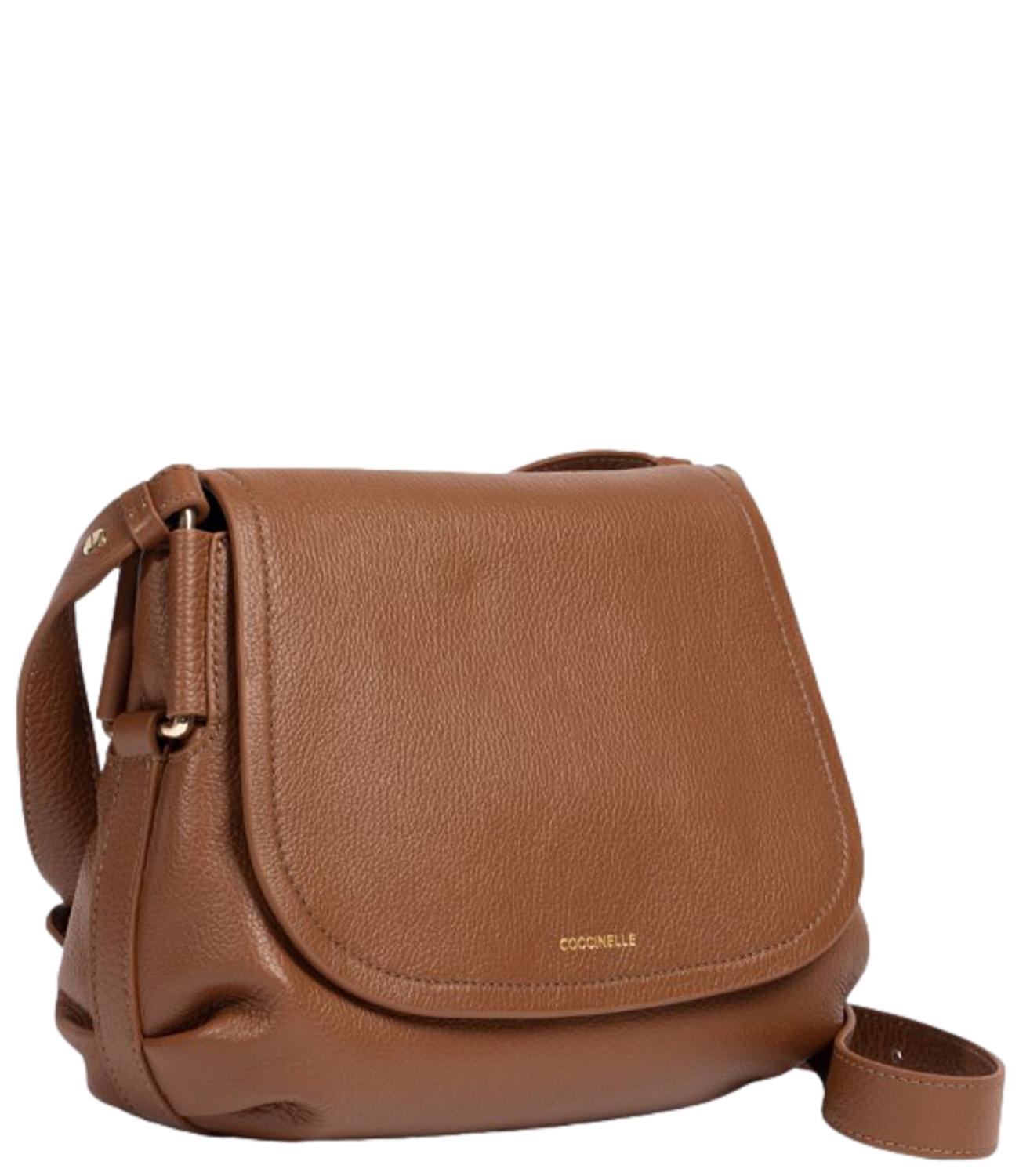 Coccinelle Borsa Rebekka Cognac Donna