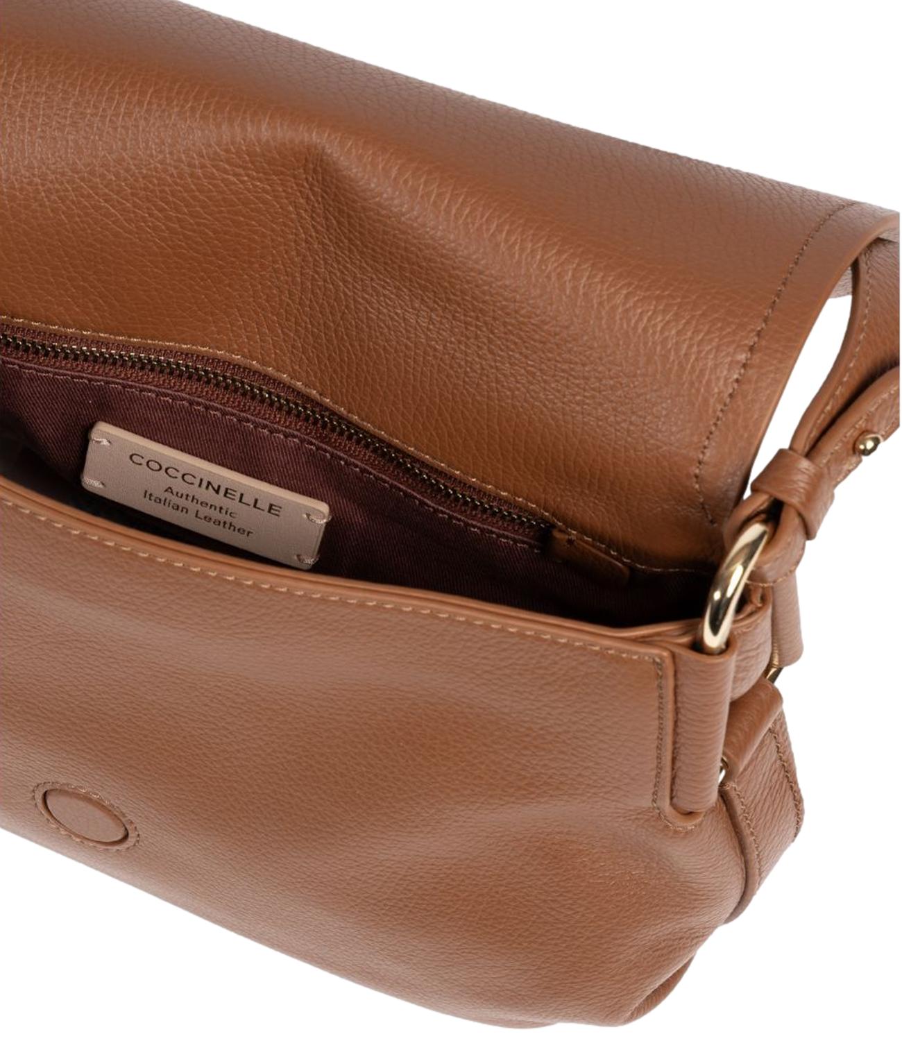 Coccinelle Borsa Rebekka Cognac Donna