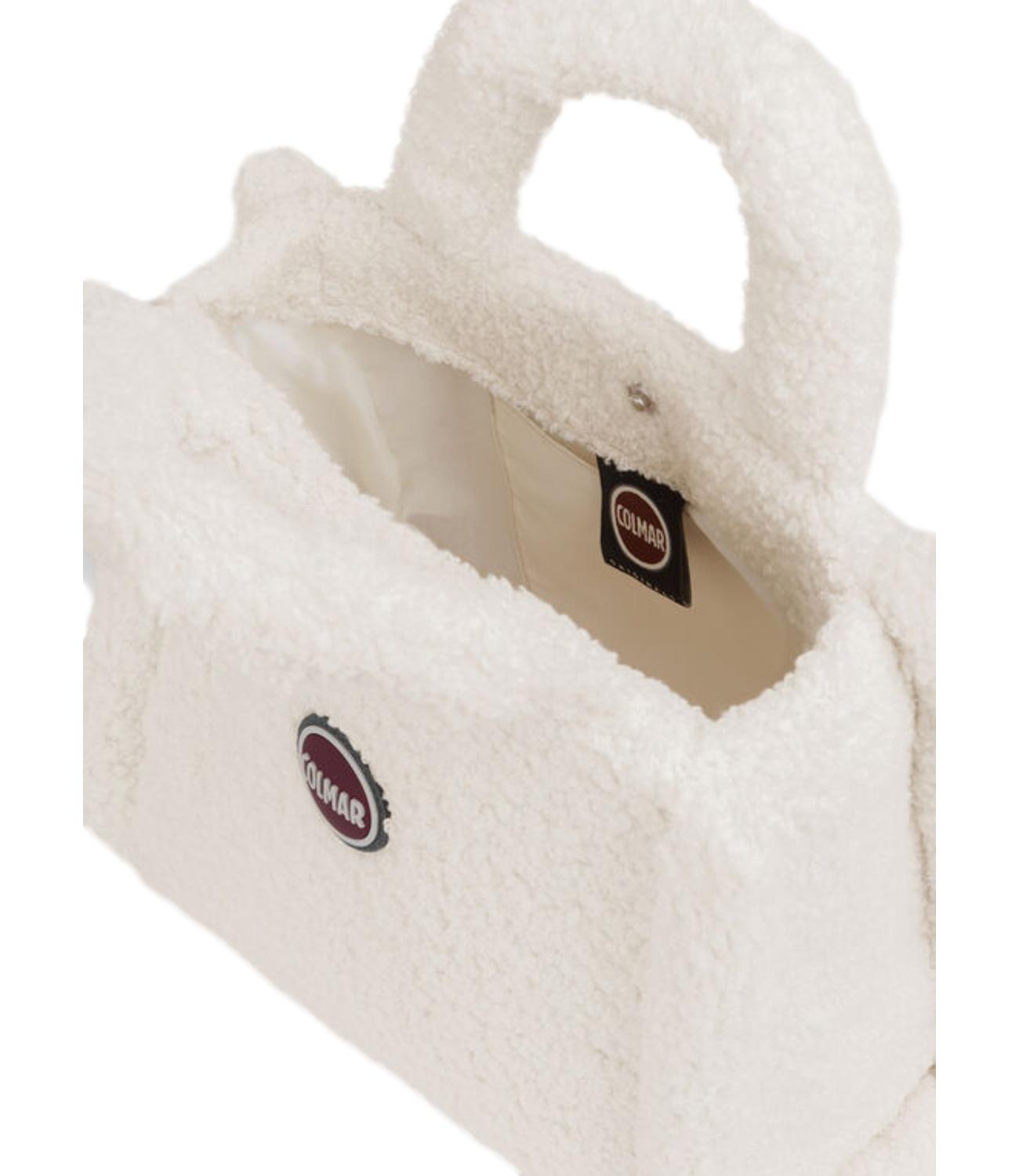 Borsa Colmar tote teddy bianca