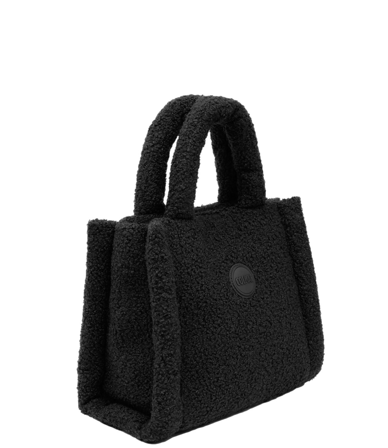 Borsa Colmar nero pelliccia