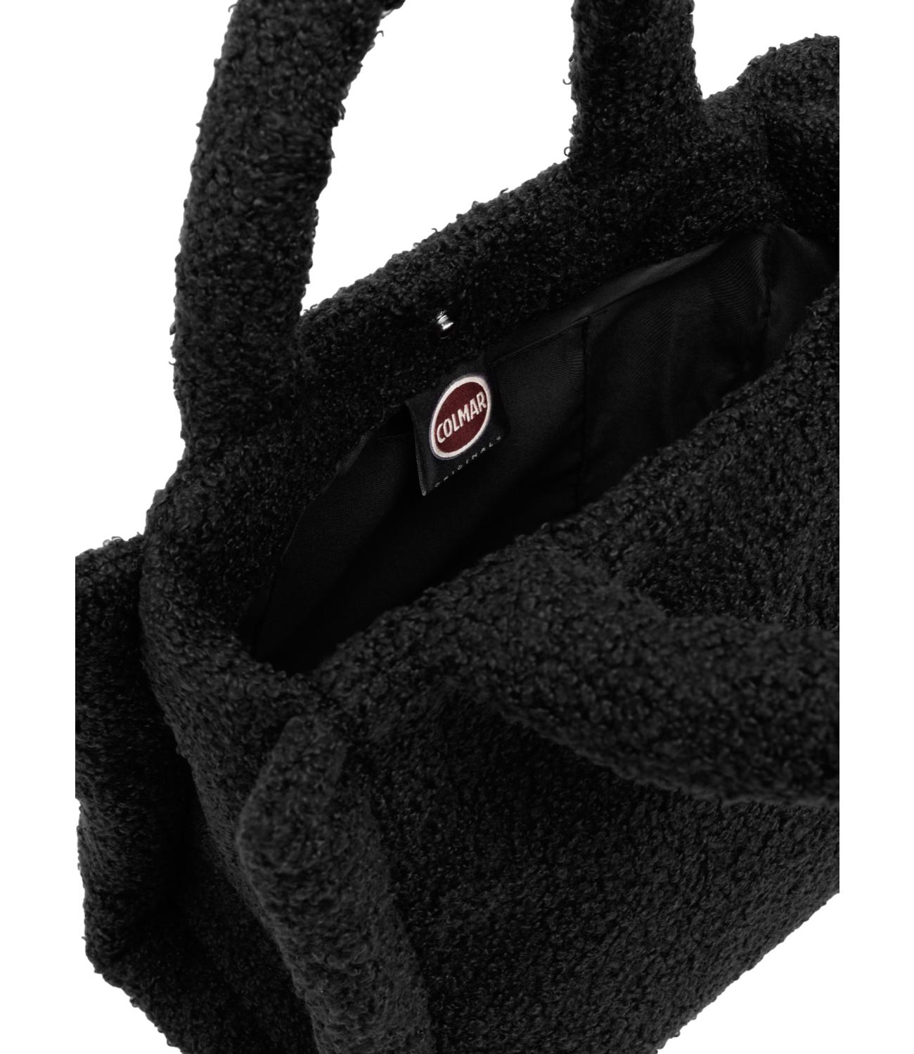 Borsa Colmar nero pelliccia