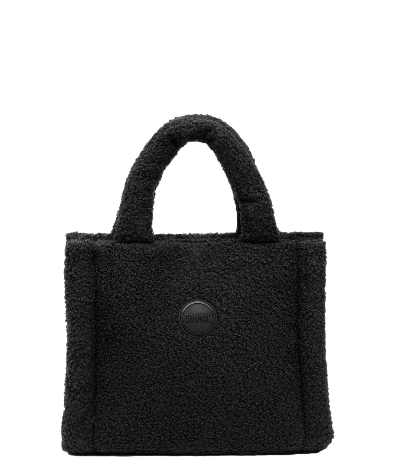 Borsa Colmar nero pelliccia