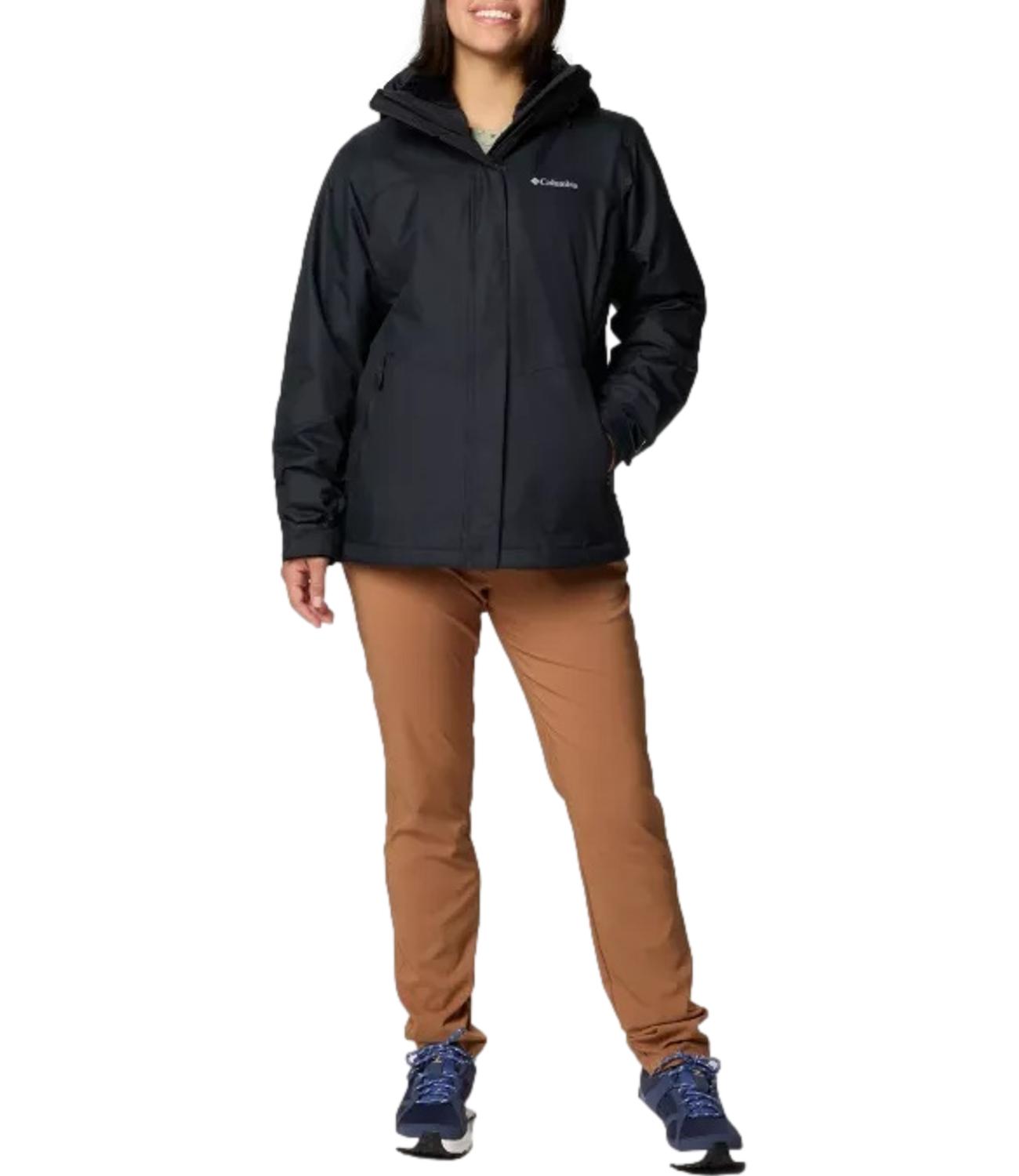 Columbia giacca impermeabile 3 in 1 Bugaboo III nera donna