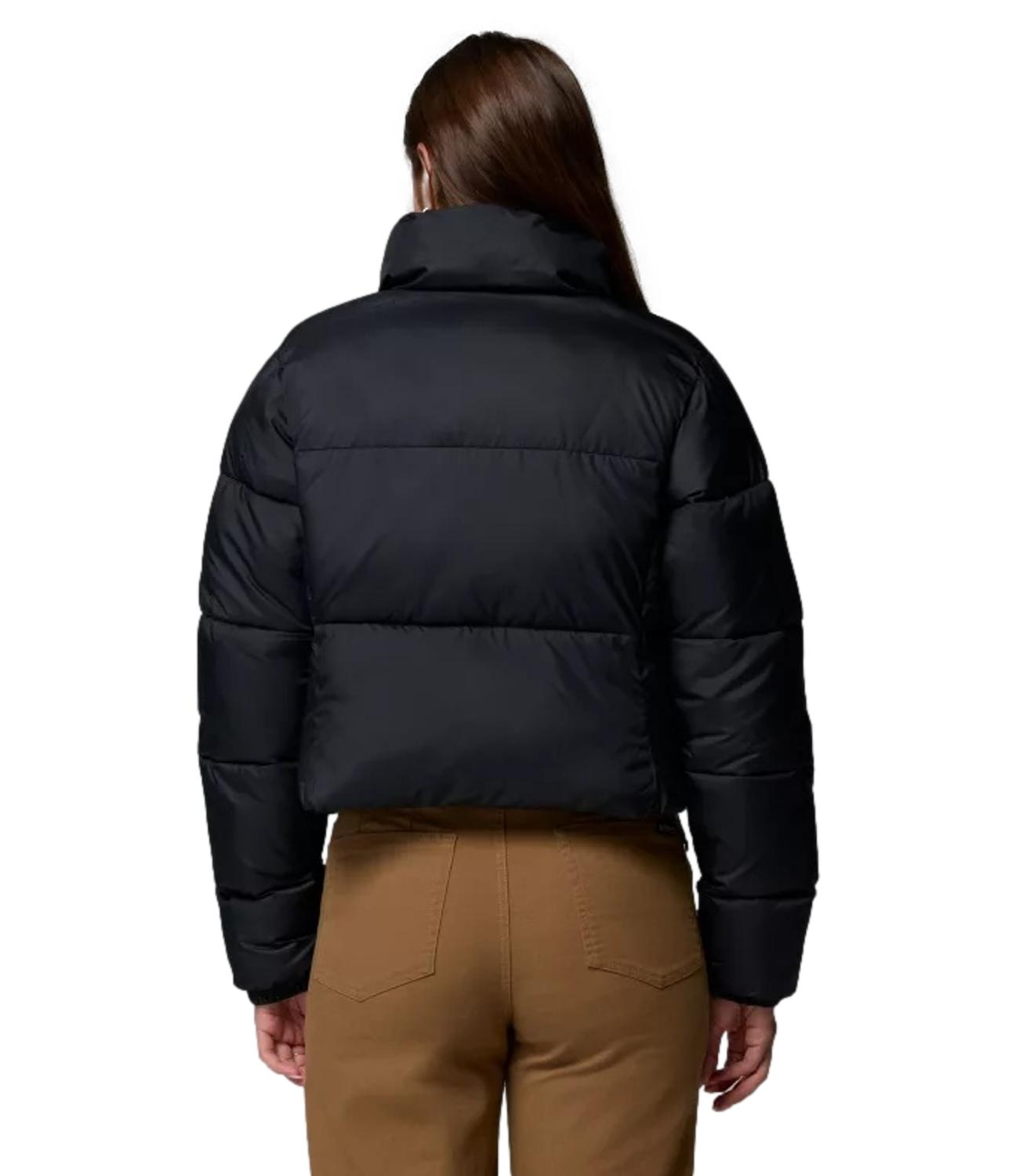 Giacca corta nera imbottita Puffect