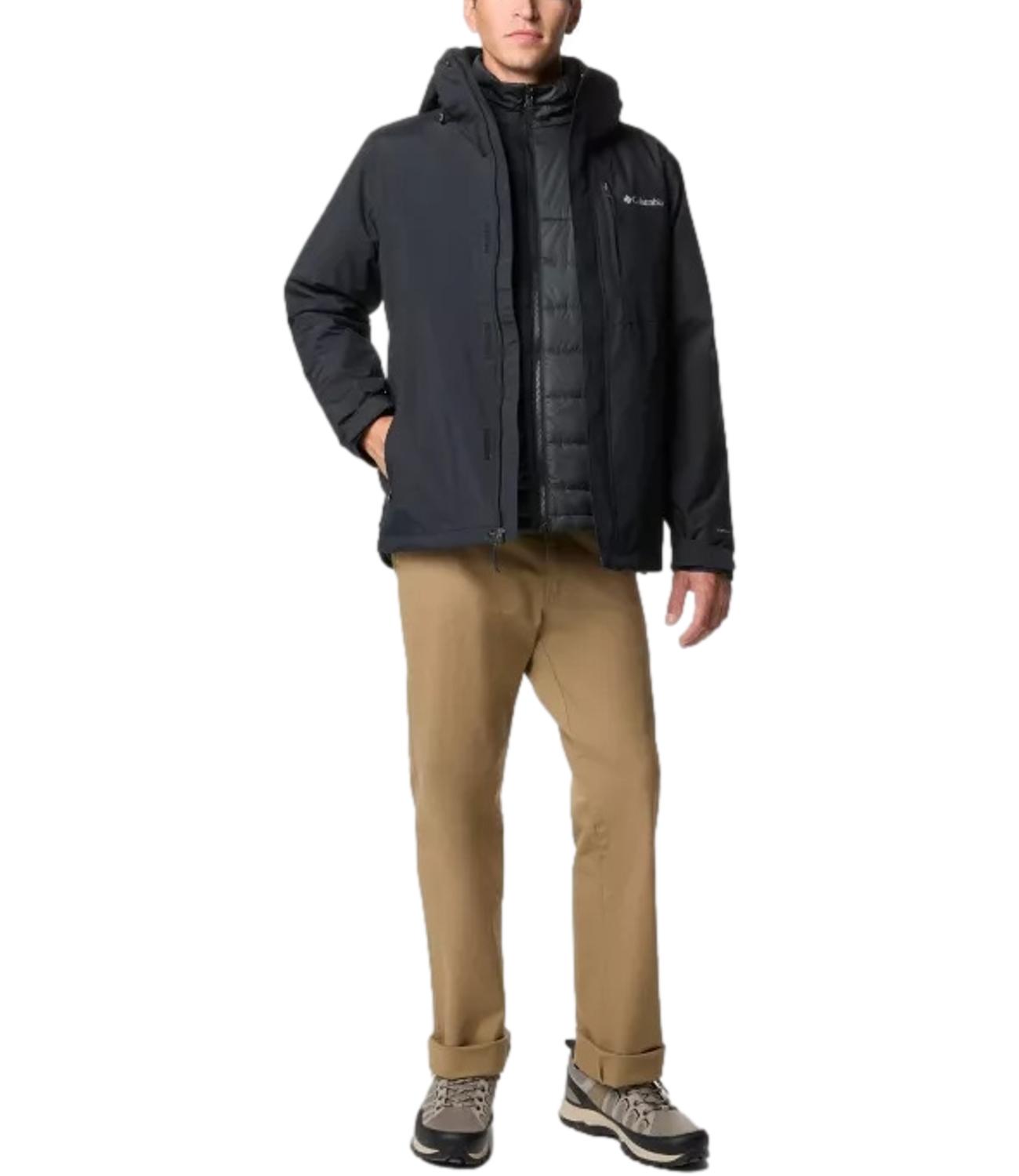 Columbia Giacca nera uomo Element Blocker