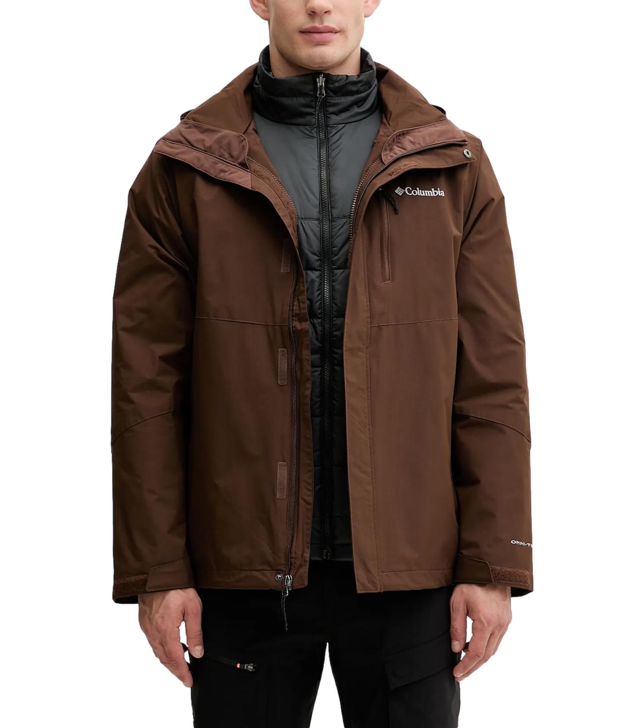 Columbia Giacca marrone tabacco