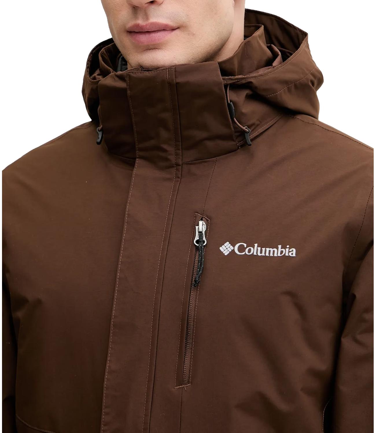 Columbia Giacca marrone tabacco