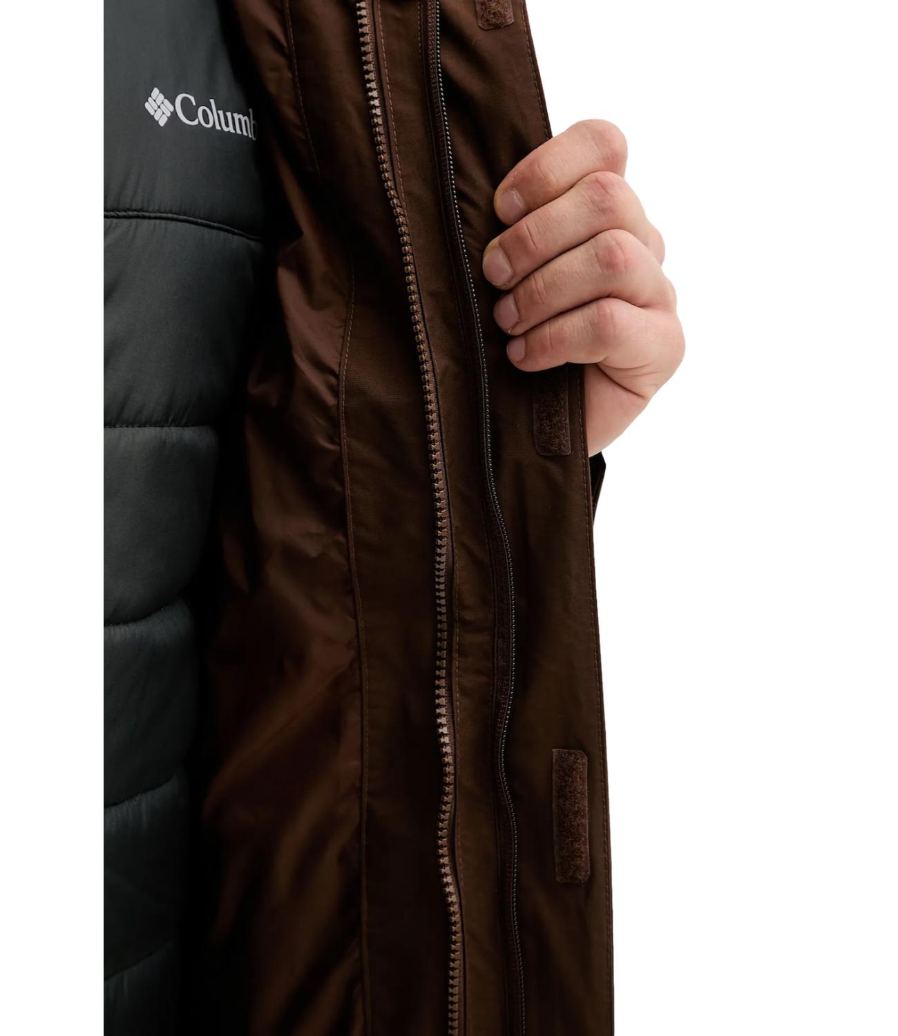 Columbia Giacca marrone tabacco