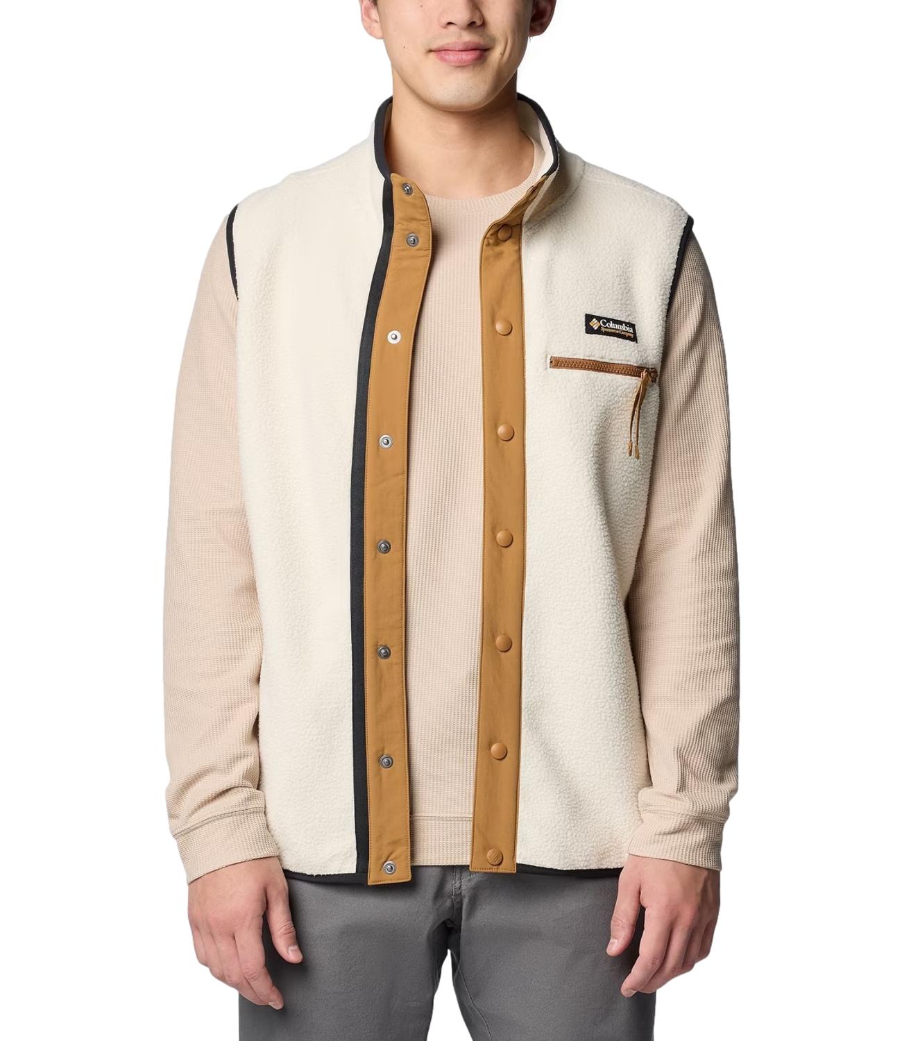 Columbia Gilet Helvetia II Vest Chalk Uomo