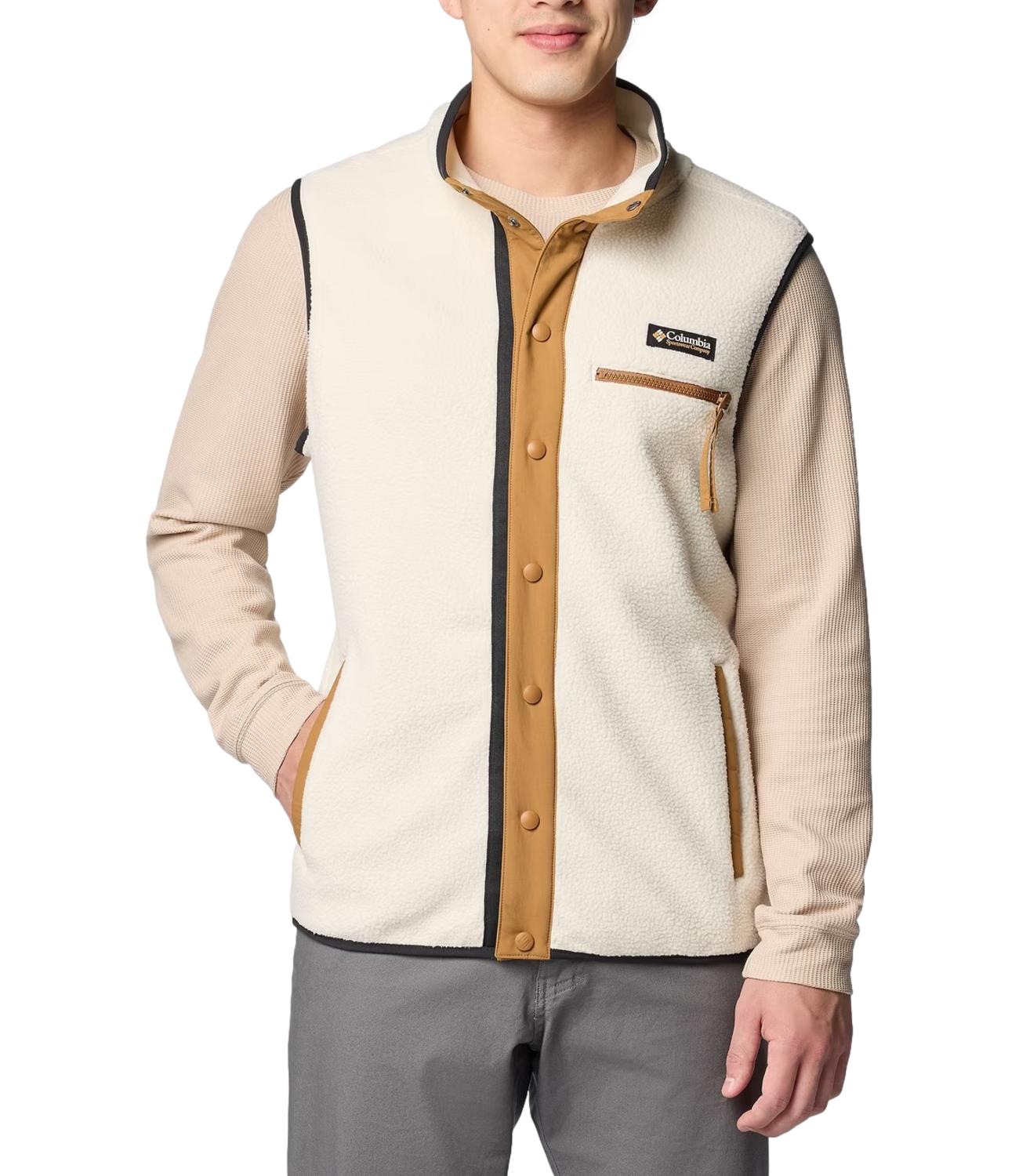 Columbia Gilet Helvetia II Vest Chalk Uomo