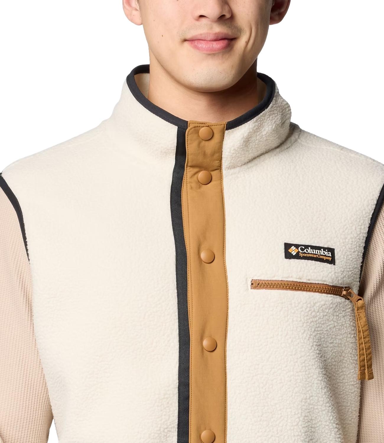 Columbia Gilet Helvetia II Vest Chalk Uomo