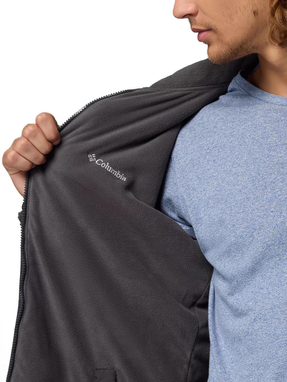 Winter Pass reversible grey