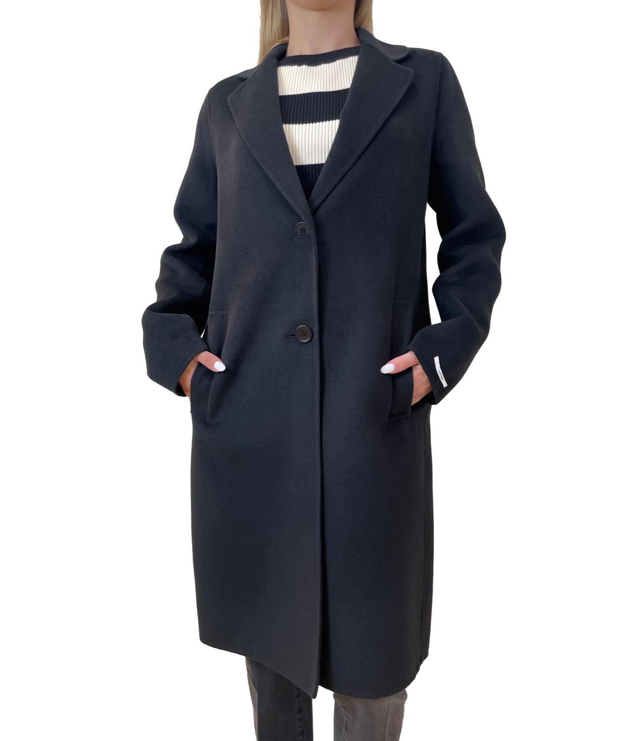 Emme Marella Cappotto FRINE Nero Donna